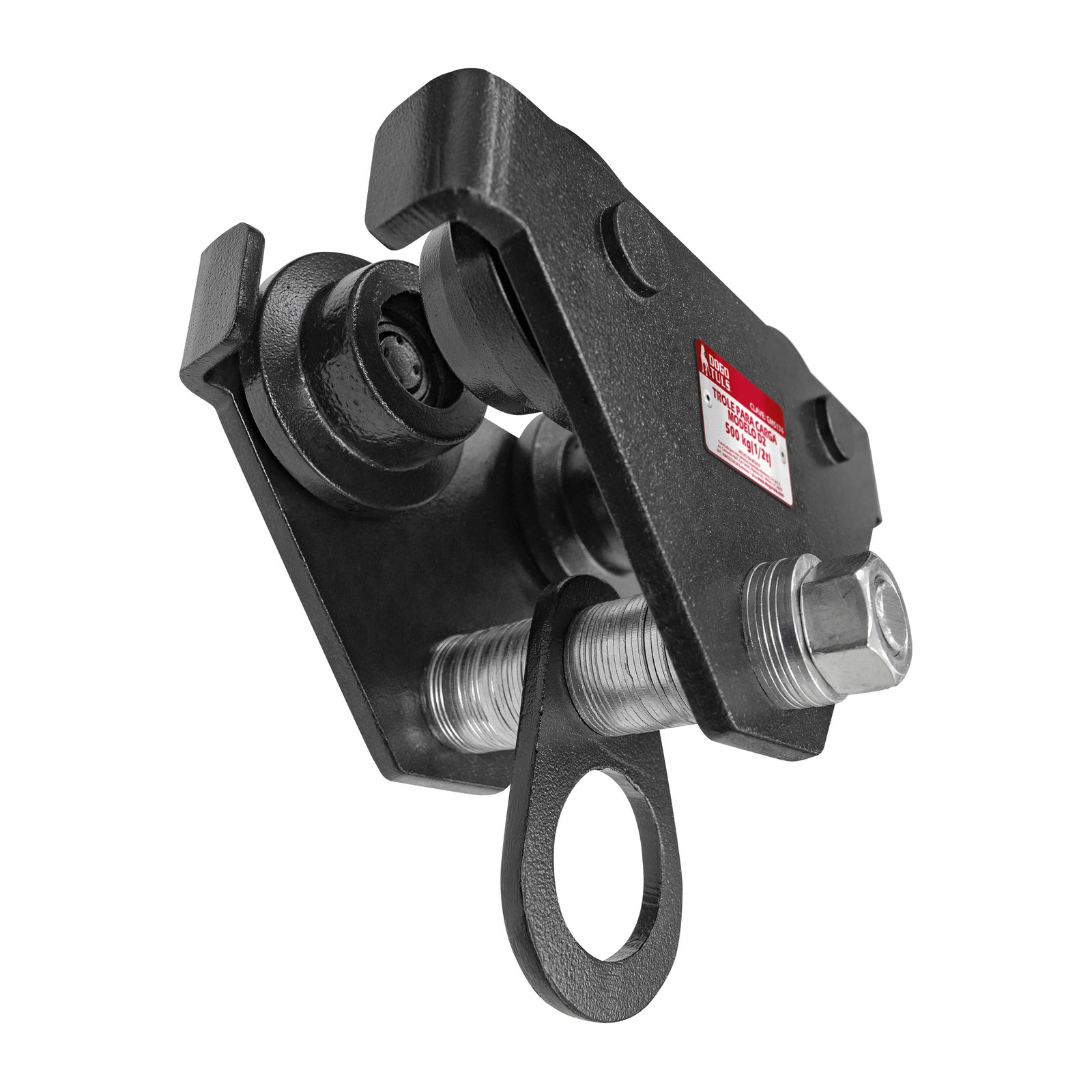 Trole para Carga 500 kg Negro D2