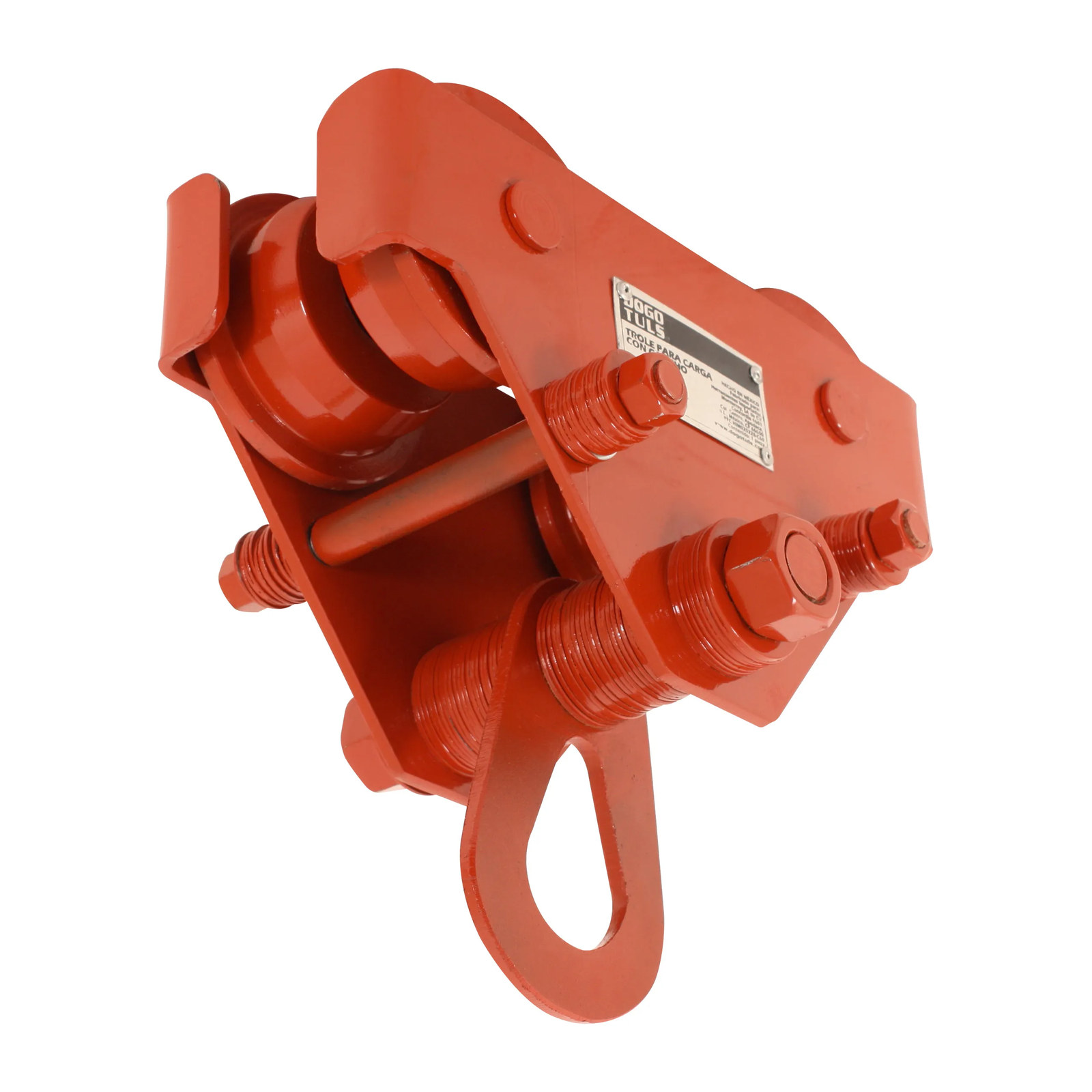 Trole para Carga 1000 kg Rojo Reforzado D1