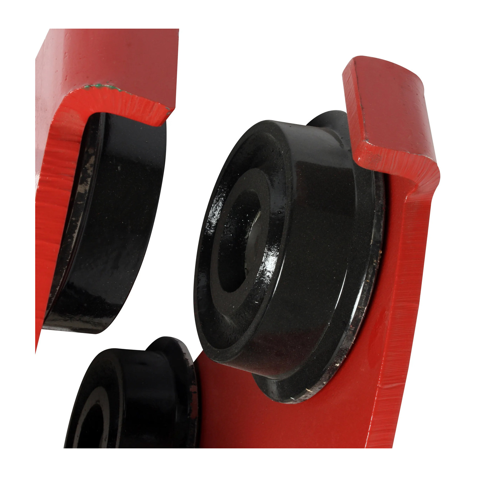Trole de Carga 5000 kg Rojo Reforzado D1 - Imagen 4