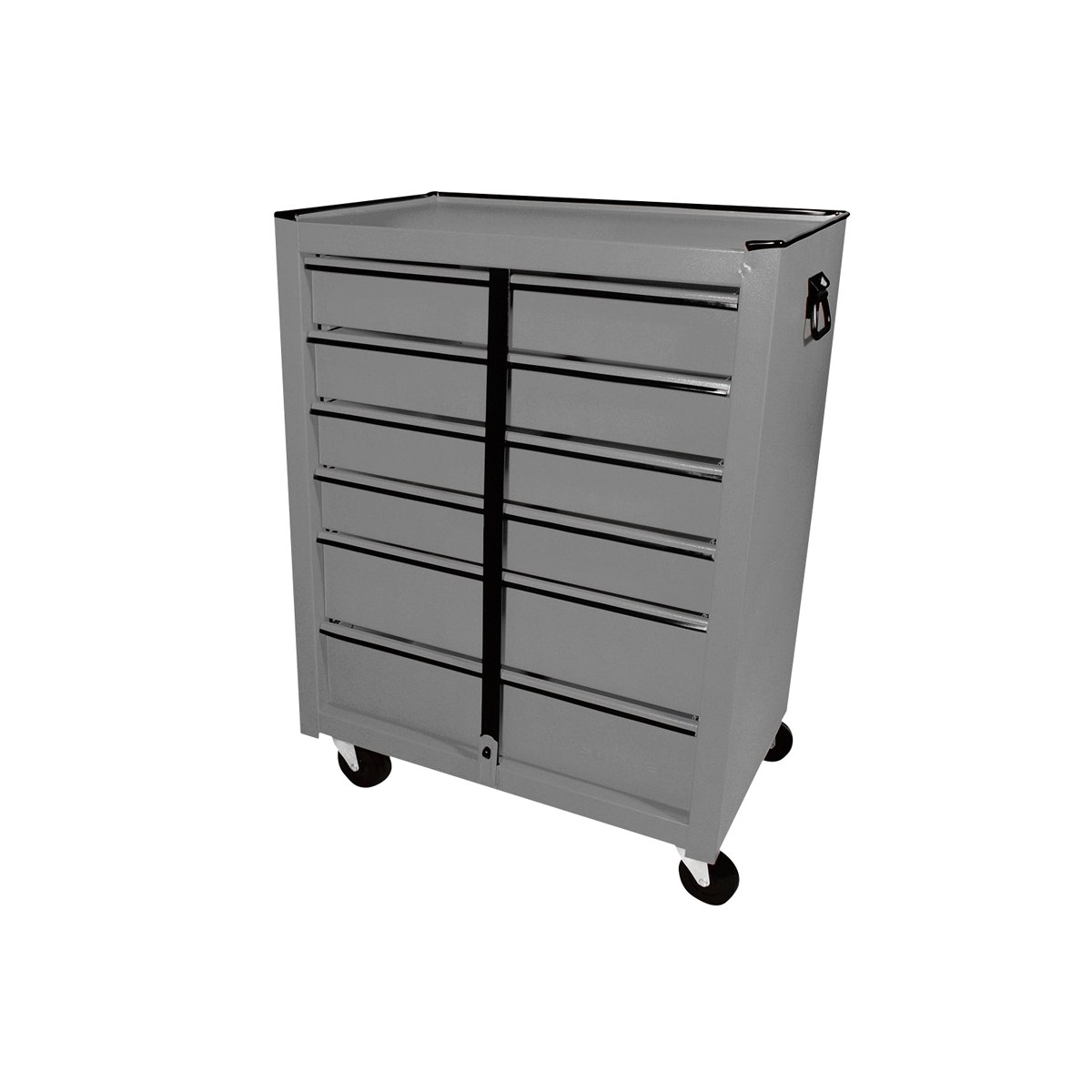 Gabinete móvil con 6 gavetas color gris 25" Surtek