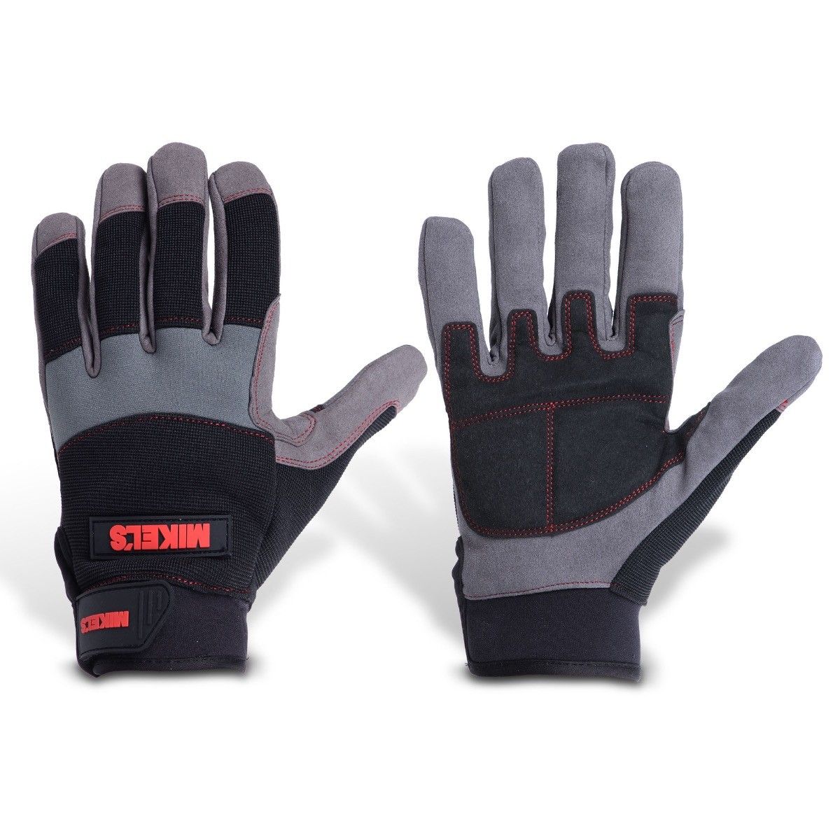 MIKELS GMP-2G Guantes para trabajo profesionales para mecánico acolchonados (G)