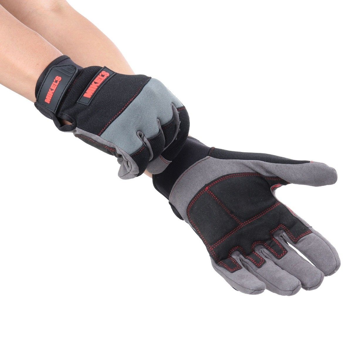 MIKELS GMP-2G Guantes para trabajo profesionales para mecánico acolchonados (G) - Imagen 3