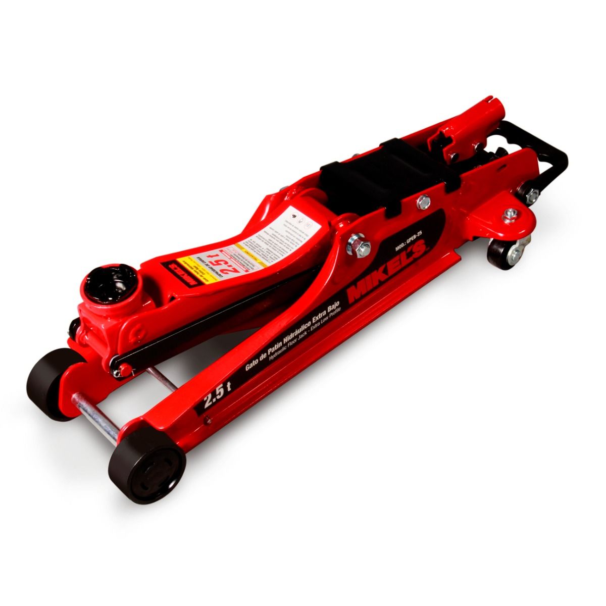 MIKELS GPEB-25 Gato hidráulico de patín Premier (2.5 ton) Extra Bajo - Imagen 3
