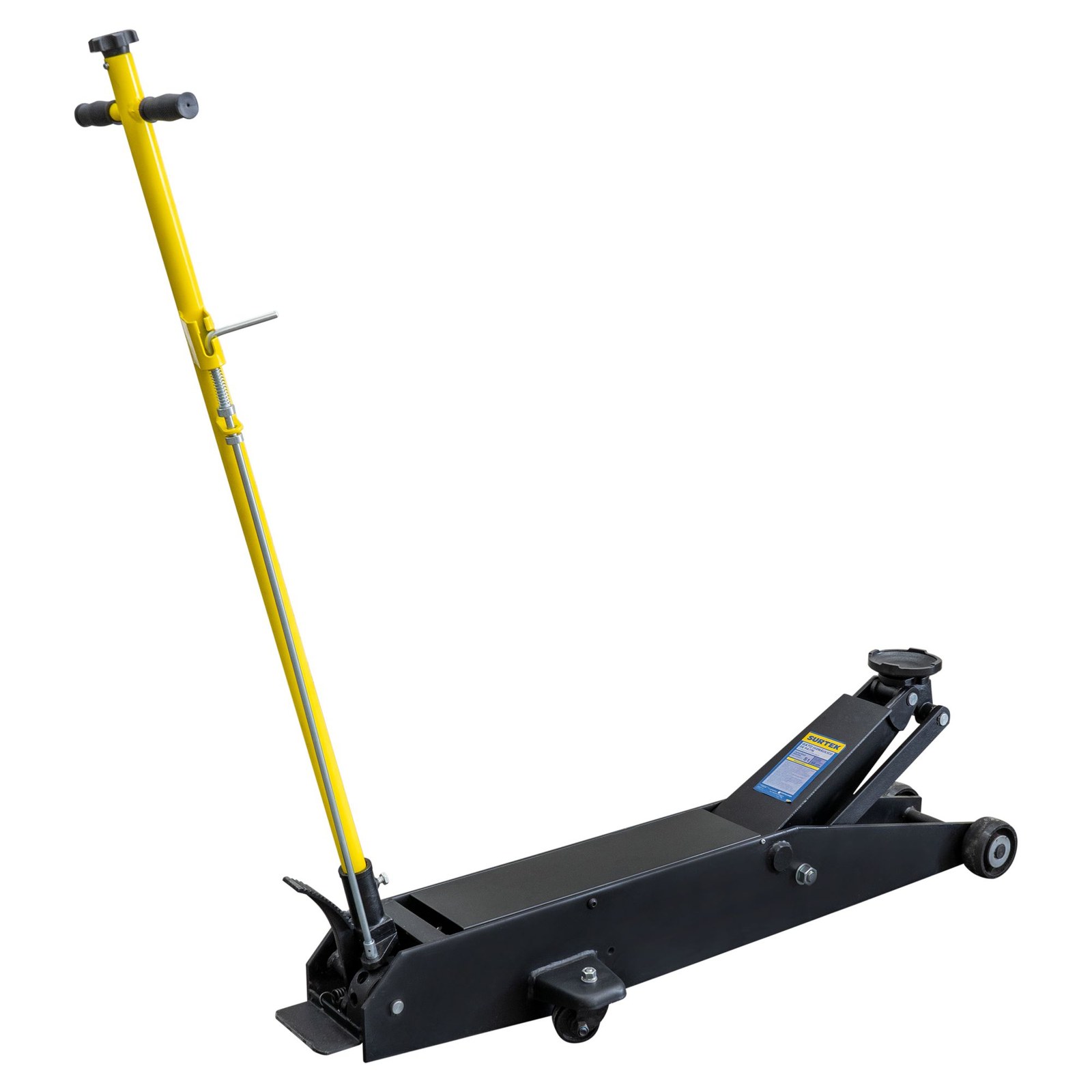 Gato hidráulico de patín con mango de grip plástico antiderrapante, 5 ton Surtek - Imagen 3