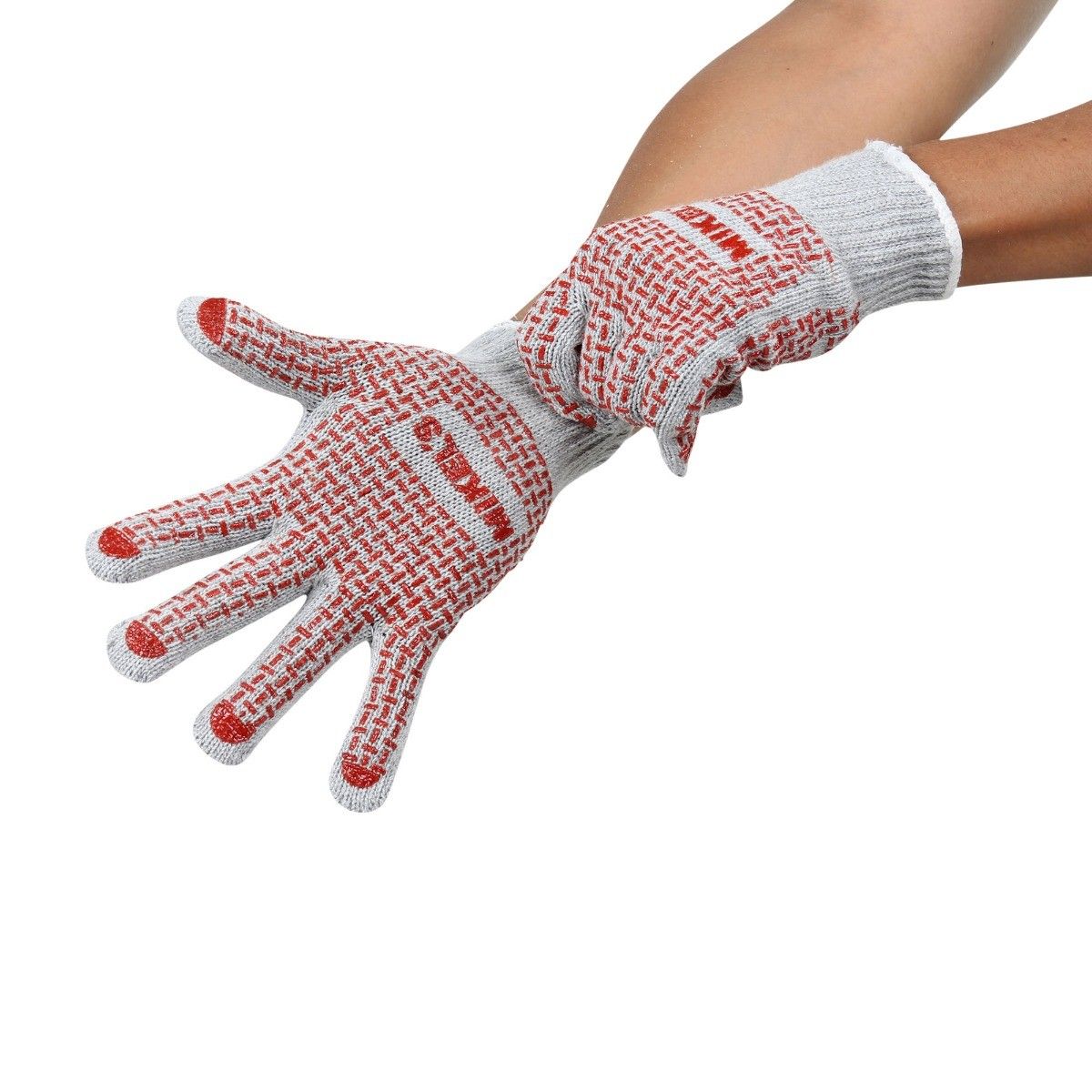 MIKELS GPVC-2 Guantes para trabajo de algodón con puntos de PVC - Imagen 2