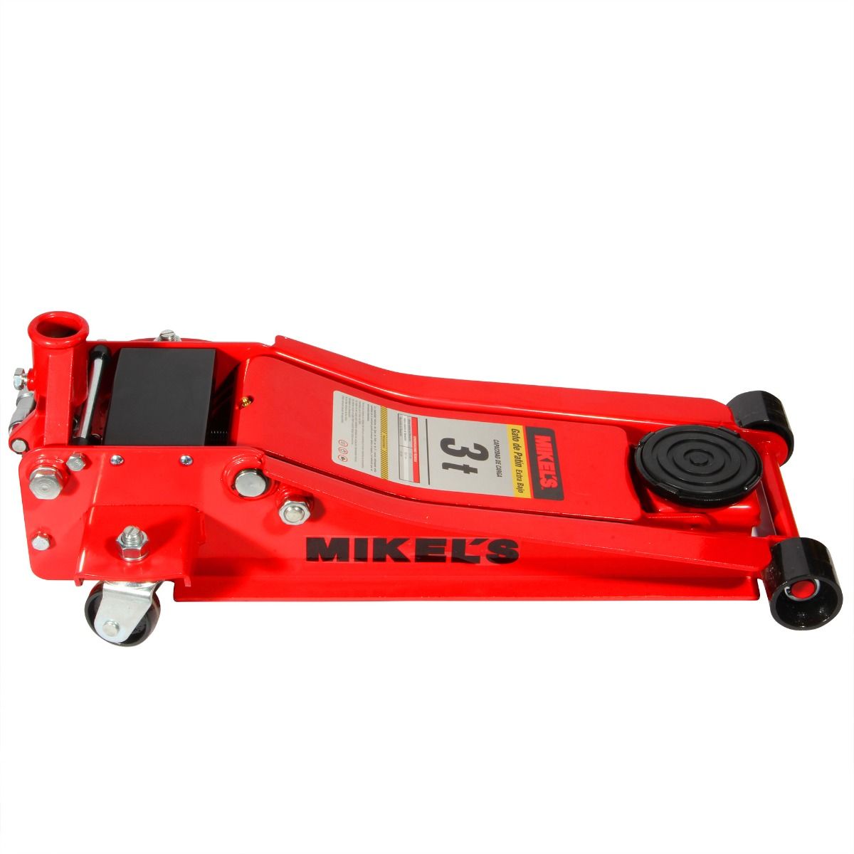 MIKELS GPXL-3 Gato hidráulico de patín Extra Bajo Servicio Pesado (3 ton) - Imagen 2