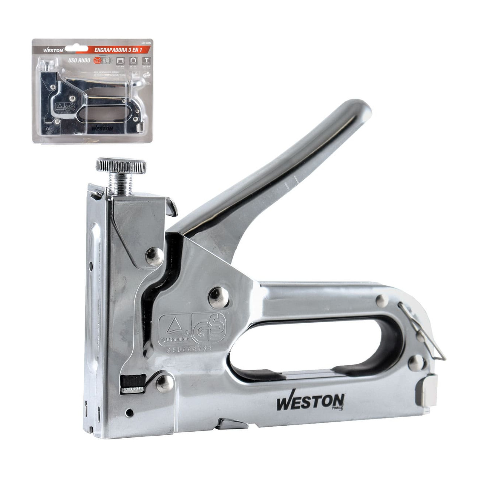 Engrapadora 3 en 1 Weston J21 5/32'' - 9/16'' (4-14 mm)