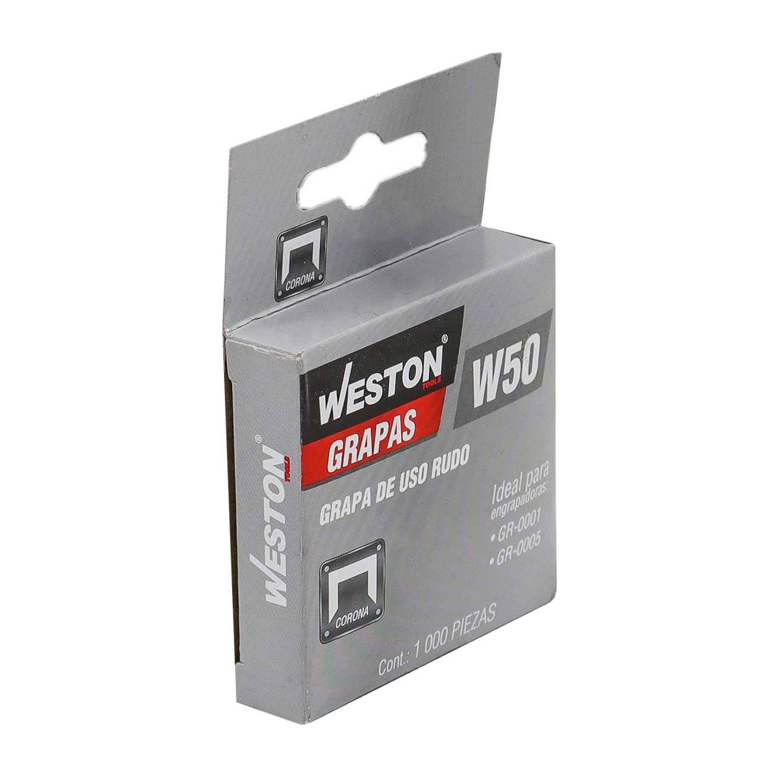 GRAPAS W50 1/4" (6MM) CAJA C/1000PZAS - Imagen 3