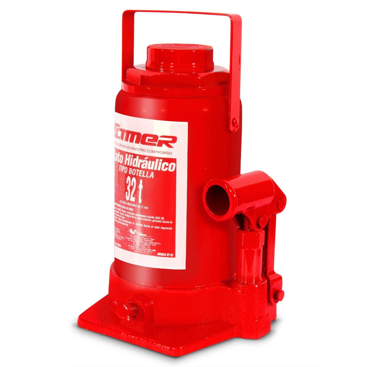 TAMER GT-32 Gato Hidraulico de Botella 32 Ton TAMER - Imagen 2