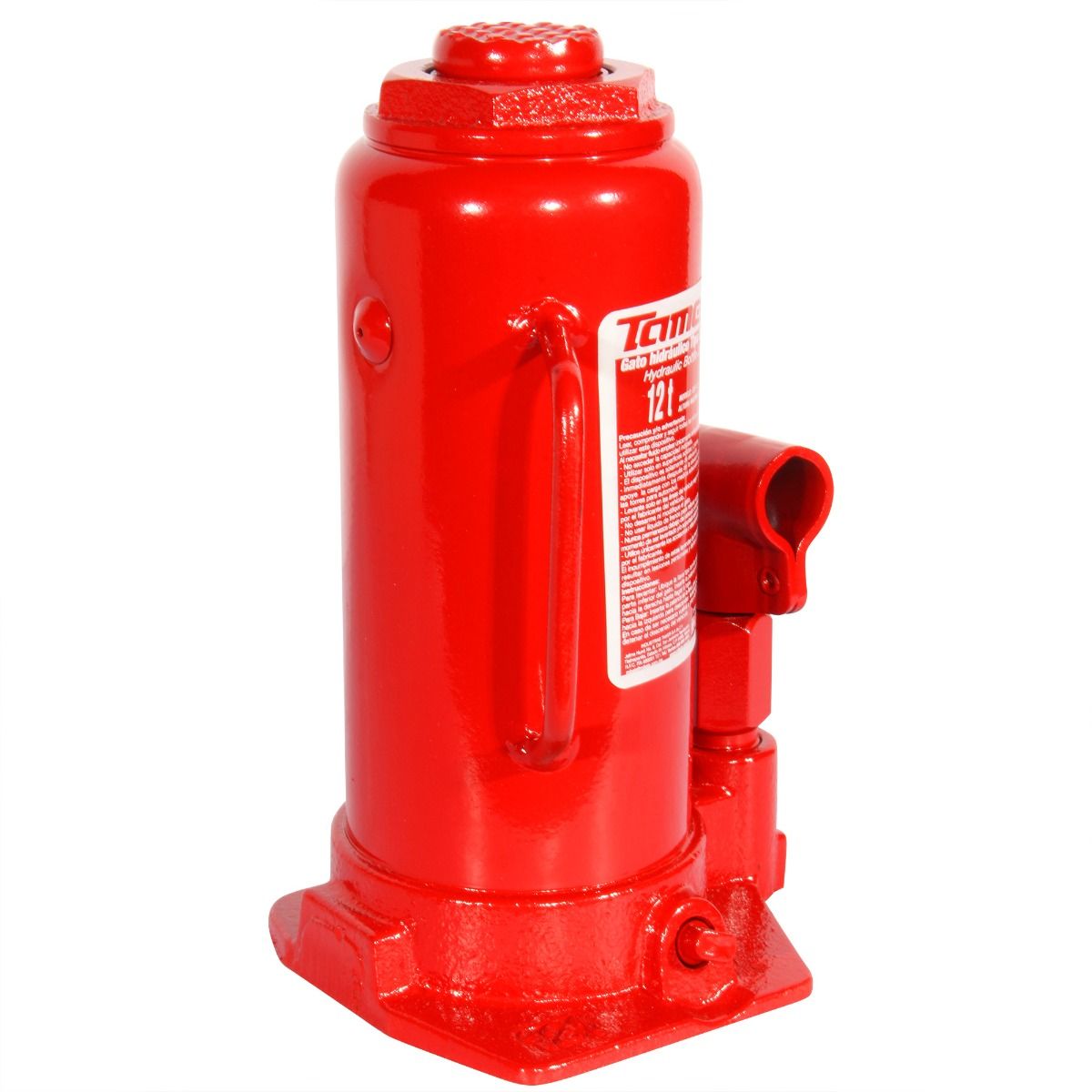 TAMER GTE-12 Gato hidráulico de botella con tornillo de extensión (12 ton) - Imagen 3