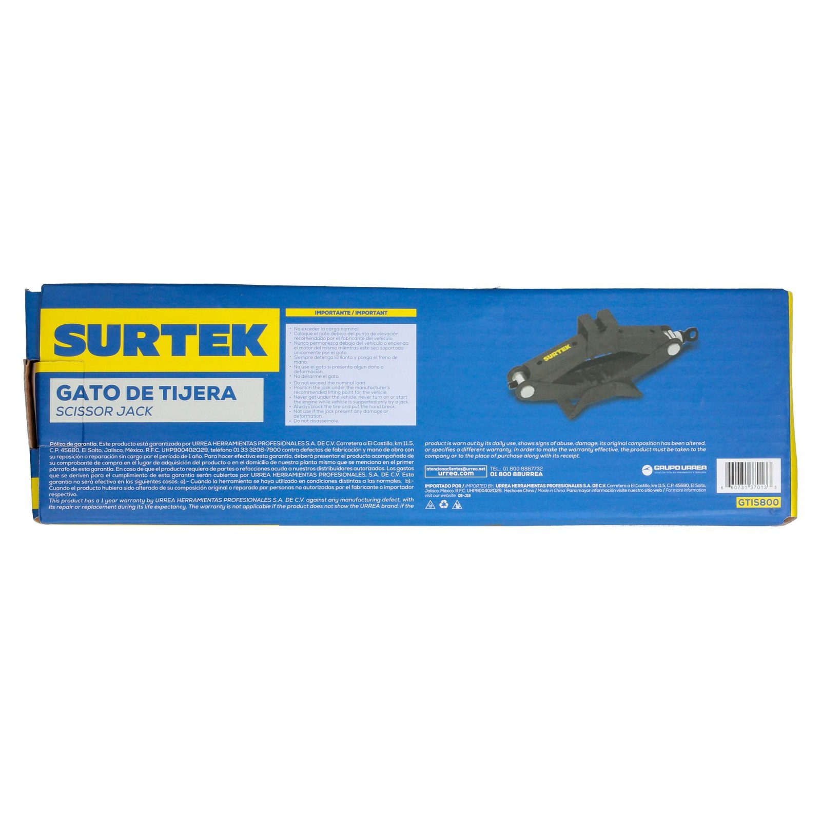 Gato de tijera, 800 kg Surtek - Imagen 4