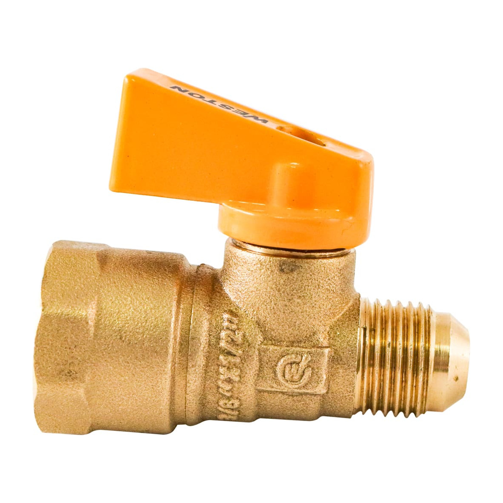 VÁLVULA DE CONTROL PARA GAS 3/8" X 1/2" (CAJA C/20 PZAS - PRECIO X PIEZA) - Imagen 3