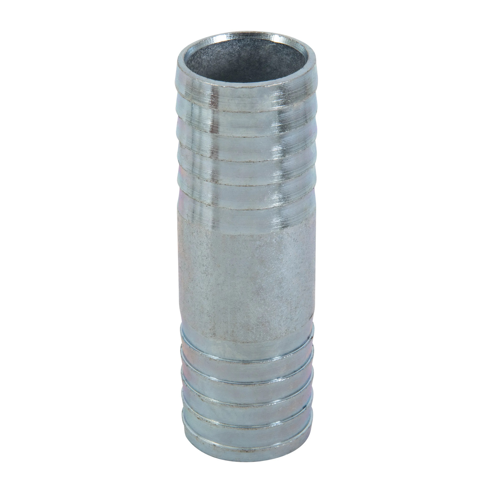 Cople de Acero Galvanizado para Manguera 1-1/4" - Paquete 12 Piezas