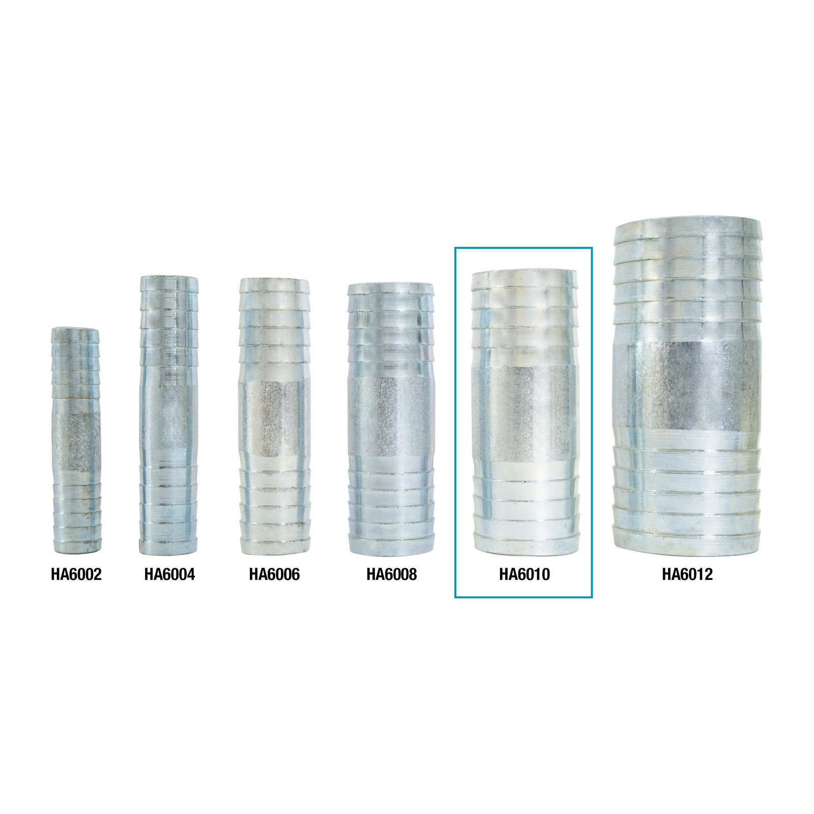 Cople de Acero Galvanizado para Manguera 1-1/2" - Imagen 4