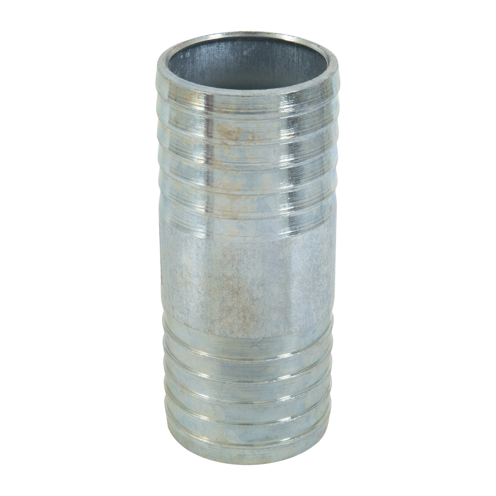 Cople de Acero Galvanizado para Manguera 2" - Paquete 6 Piezas