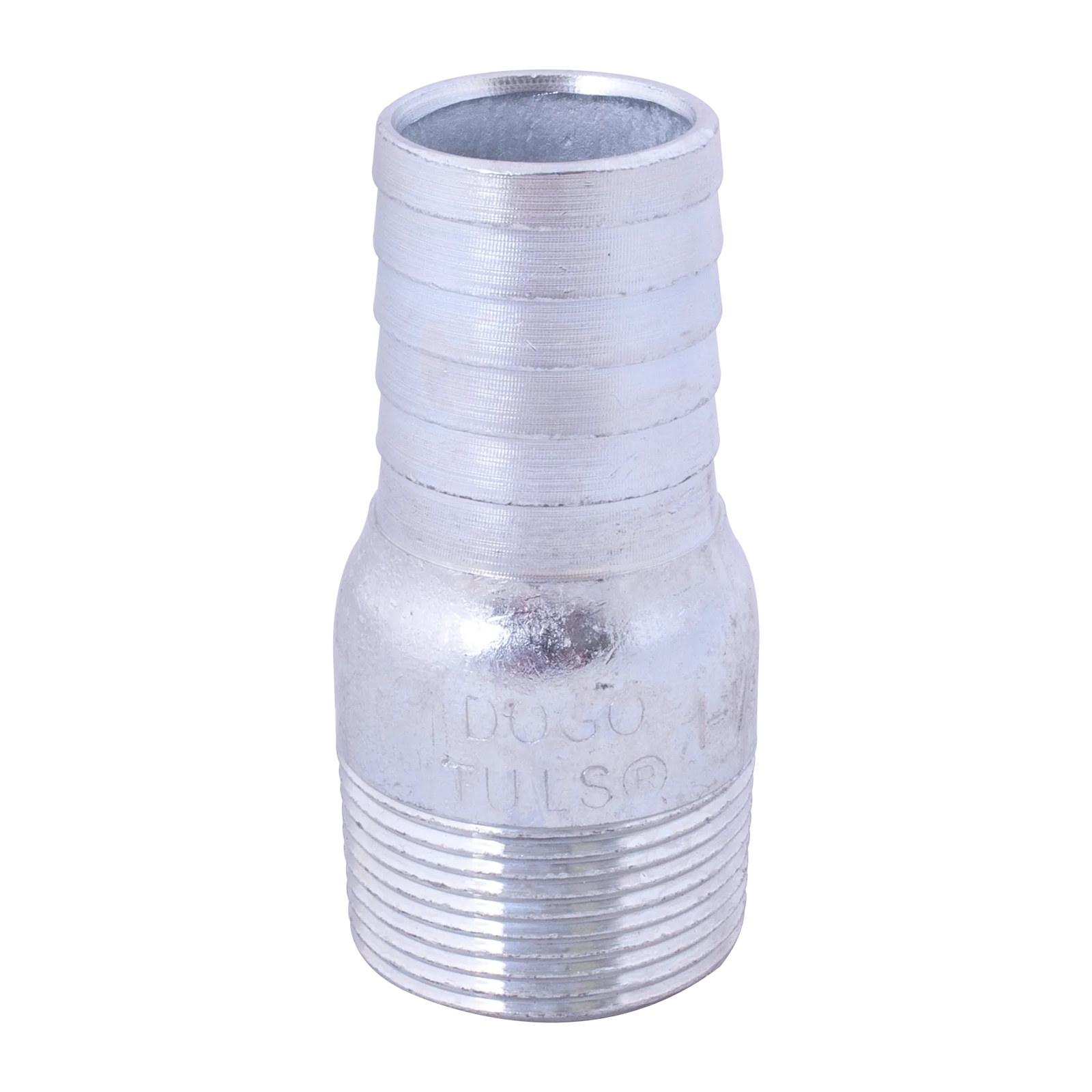 Adaptador de Acero Galvanizado para Manguera 1-1/4" NPT - Paquete 12 Piezas