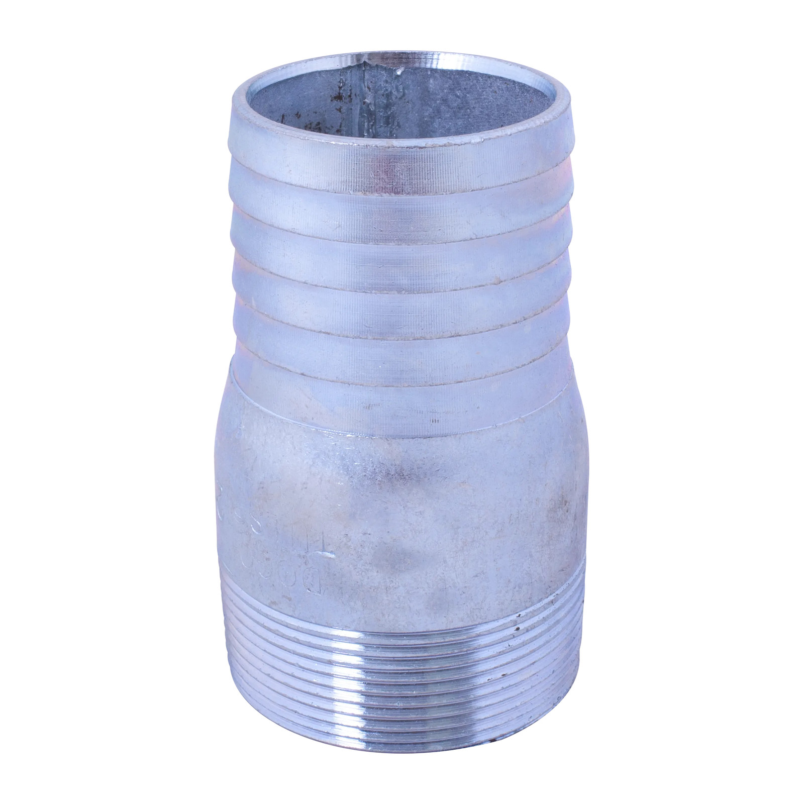 Adaptador de Acero Galvanizado para Manguera 2" NPT - Paquete 6 Piezas