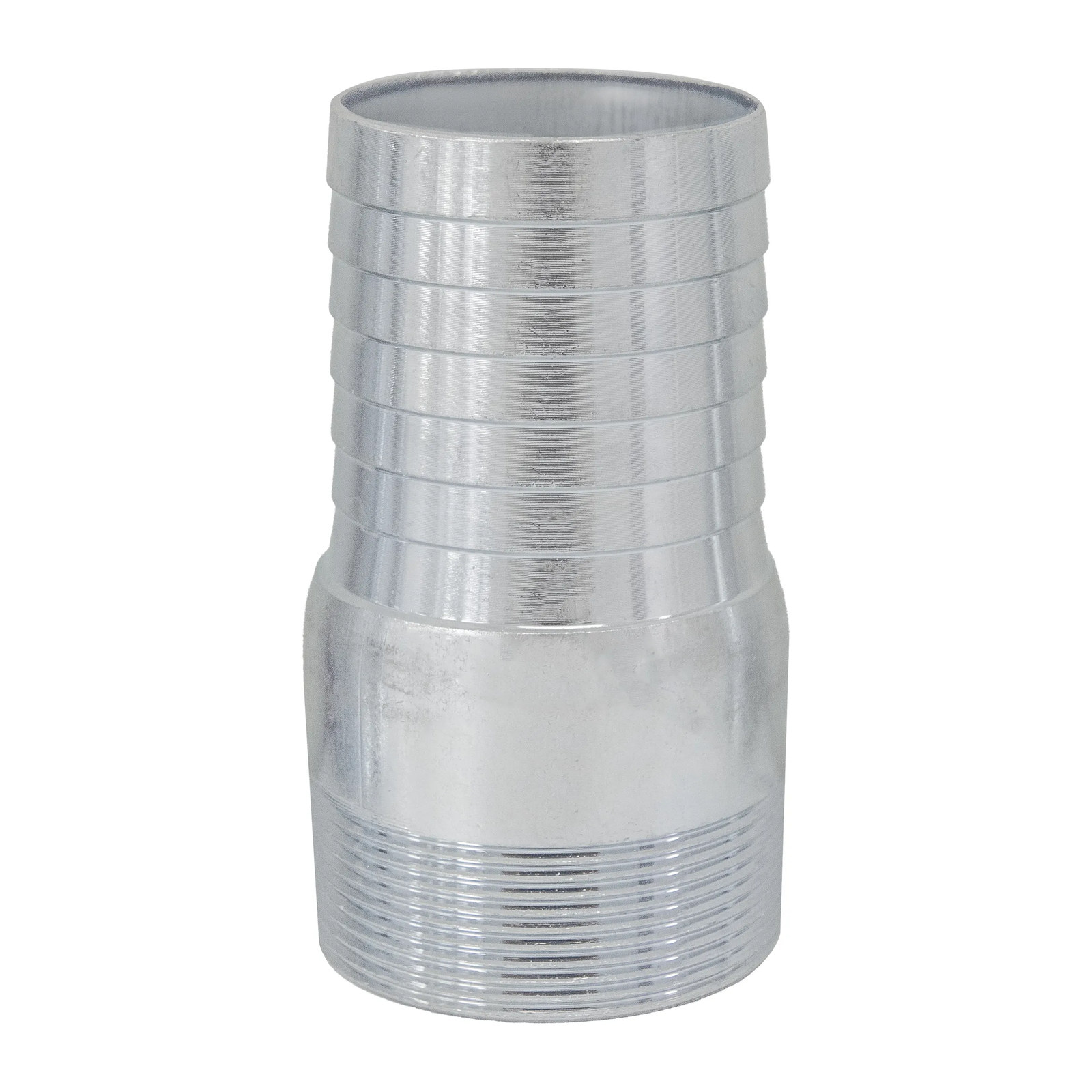 Adaptador de Acero Galvanizado para Manguera 3" NPT - Paquete 4 Piezas