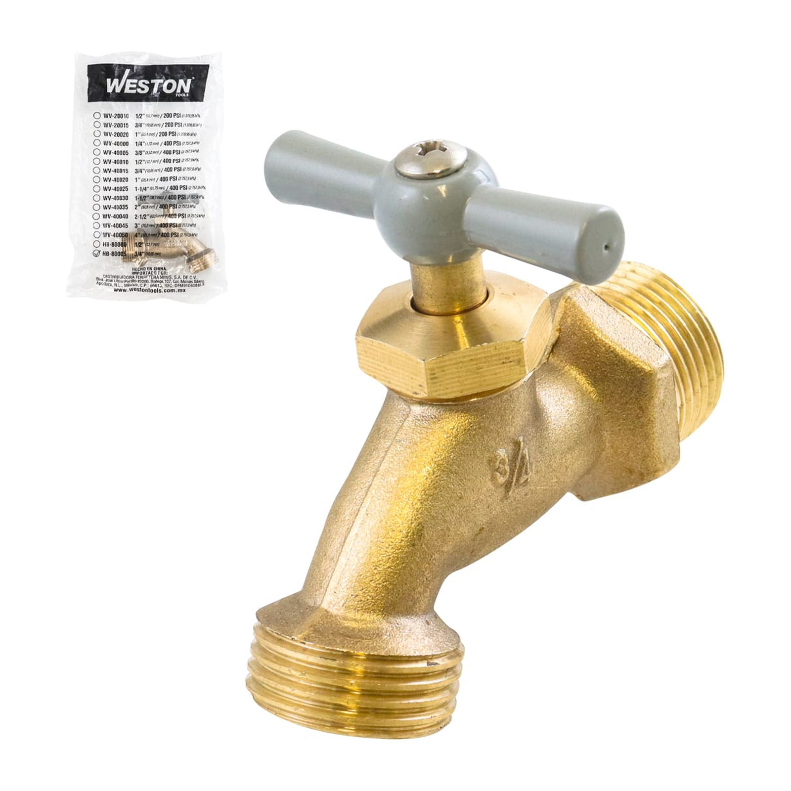 Llave para Manguera 3/4" WESTON