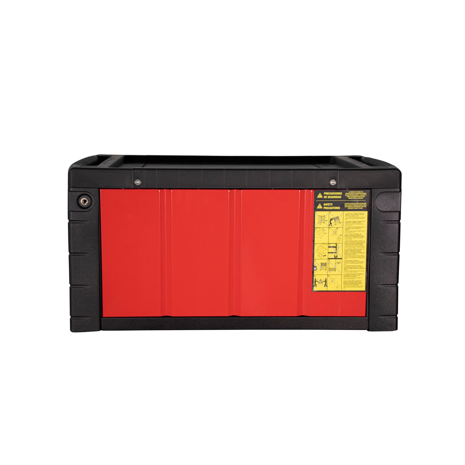 Gabinete superior 4 gavetas color rojo y negro serie HD 28" Urrea - Imagen 4