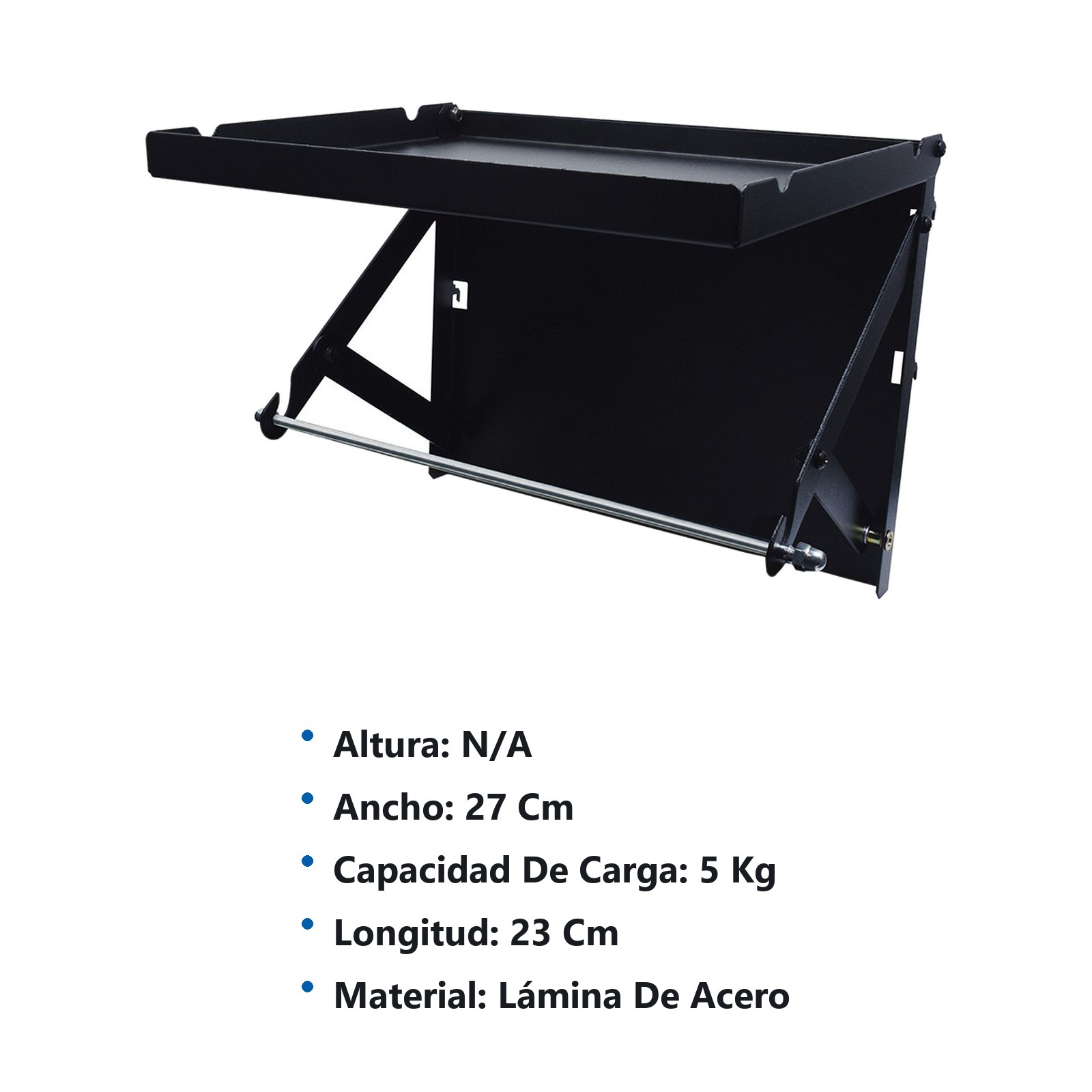 Repisa porta rollo para gabinetes serie HD Urrea - Imagen 2
