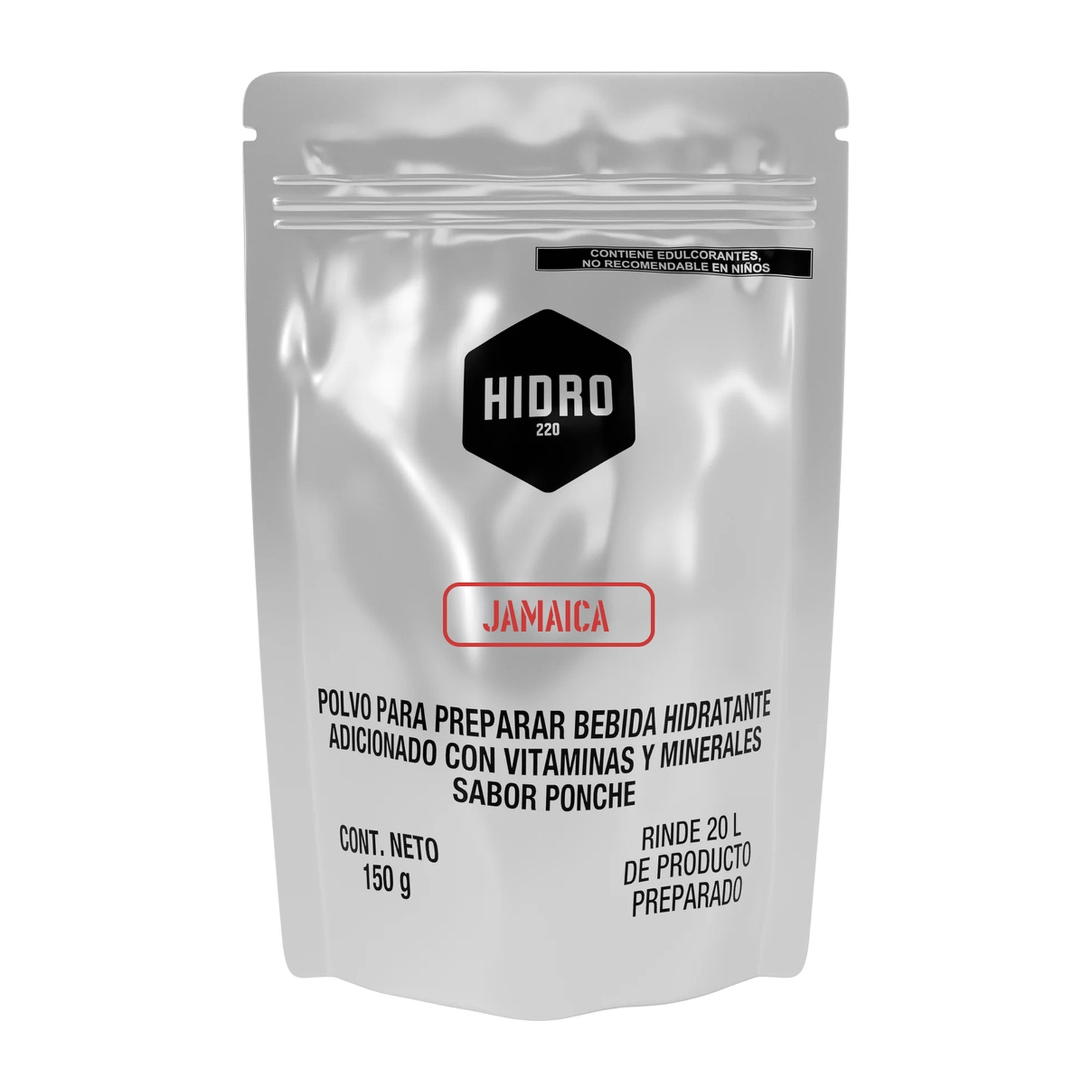 SOBRE INDIVIDUAL 150g PARA 20L SABOR JAMAICA HIDRO220