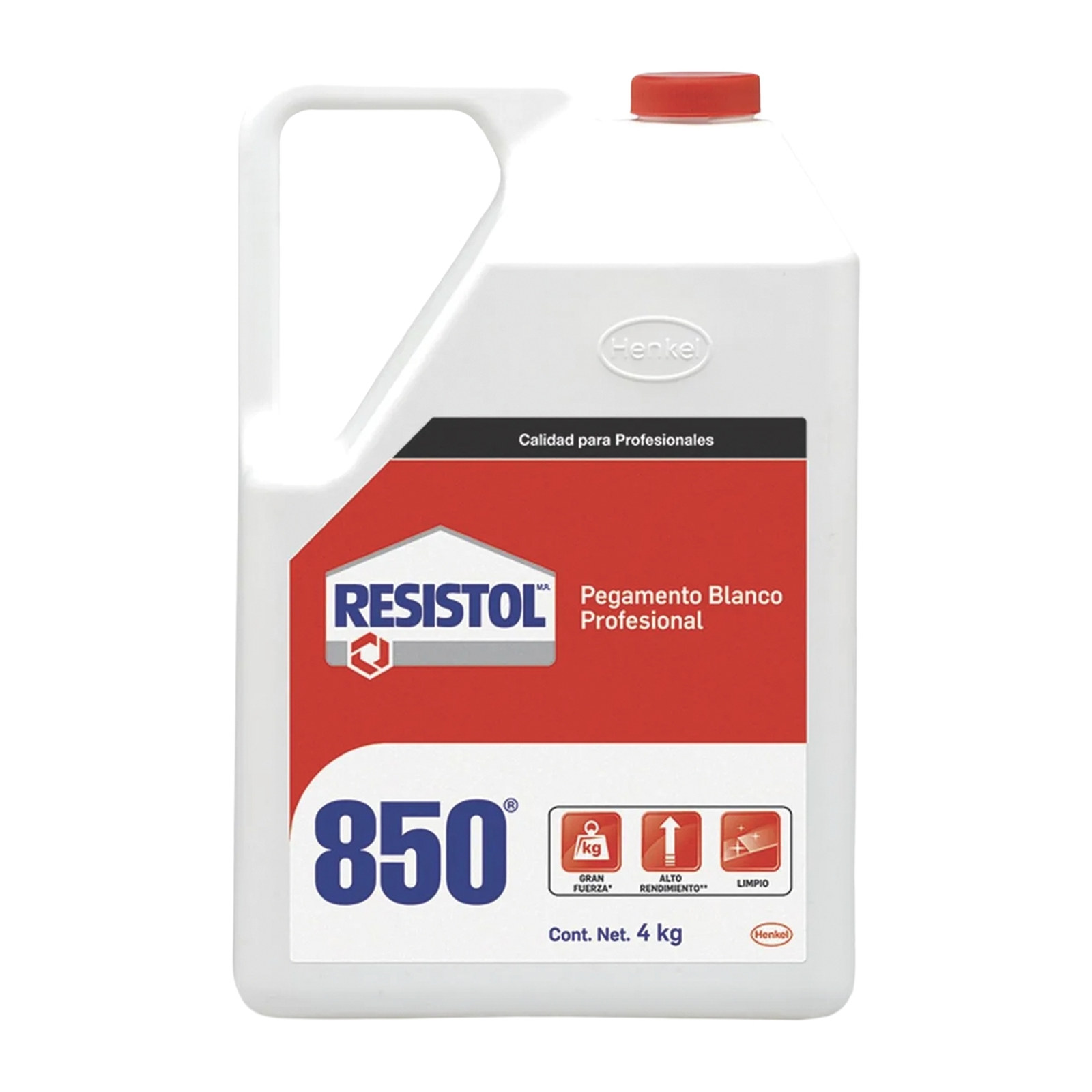 PEGAMENTO BLANCO RESISTOL 850 PRO 4 KG