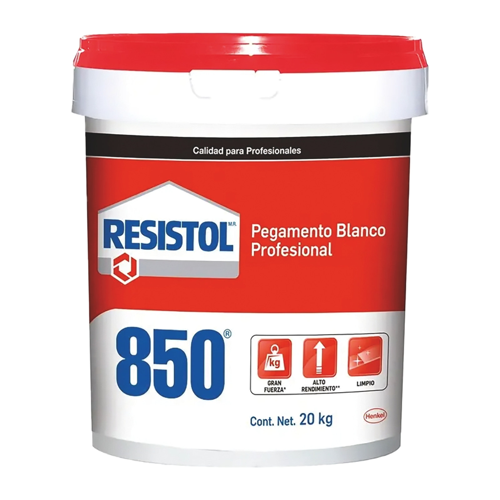 PEGAMENTO BLANCO RESISTOL 850 PRO 20 KG