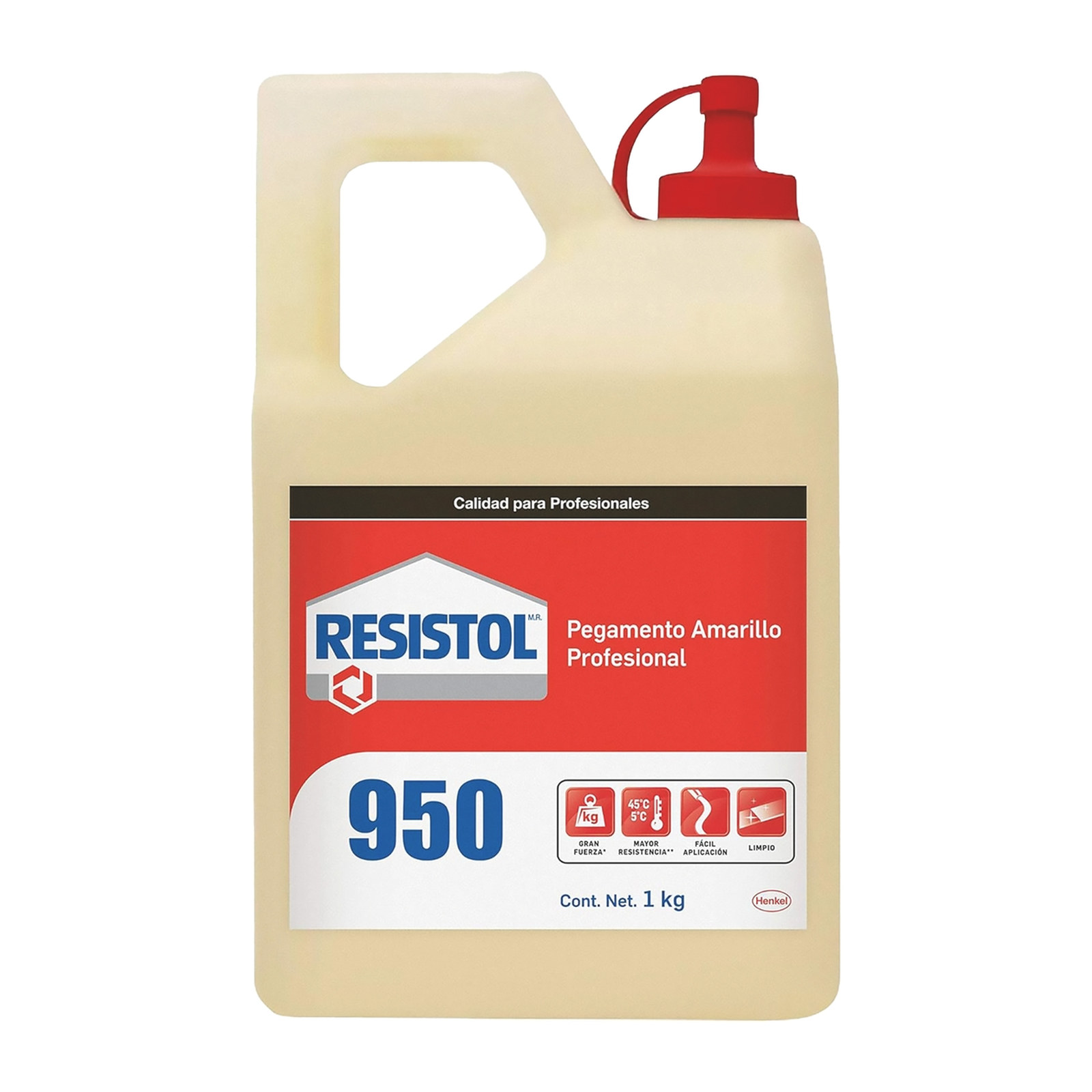 PEGAMENTO AMARILLO RESISTOL 950 1 KG