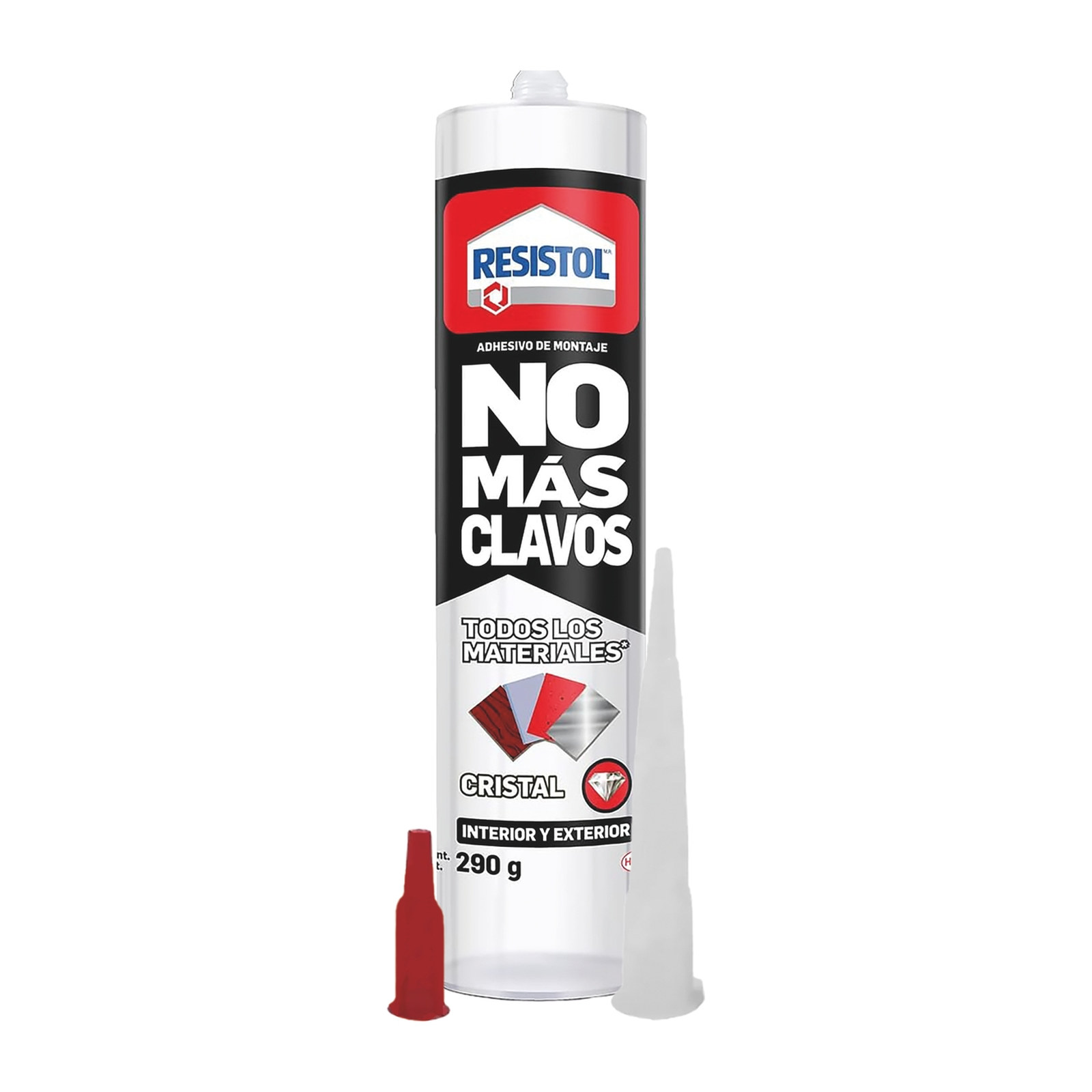 PEGAMENTO NMC CRISTAL TRANSPARENTE RESISTOL 290 G