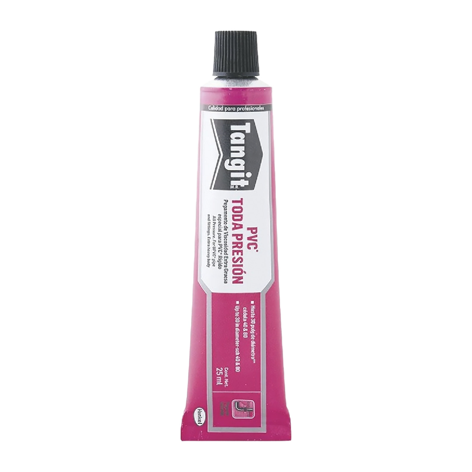 CEMENTO PARA PVC TODA PRESIÓN TANGIT 25 ML