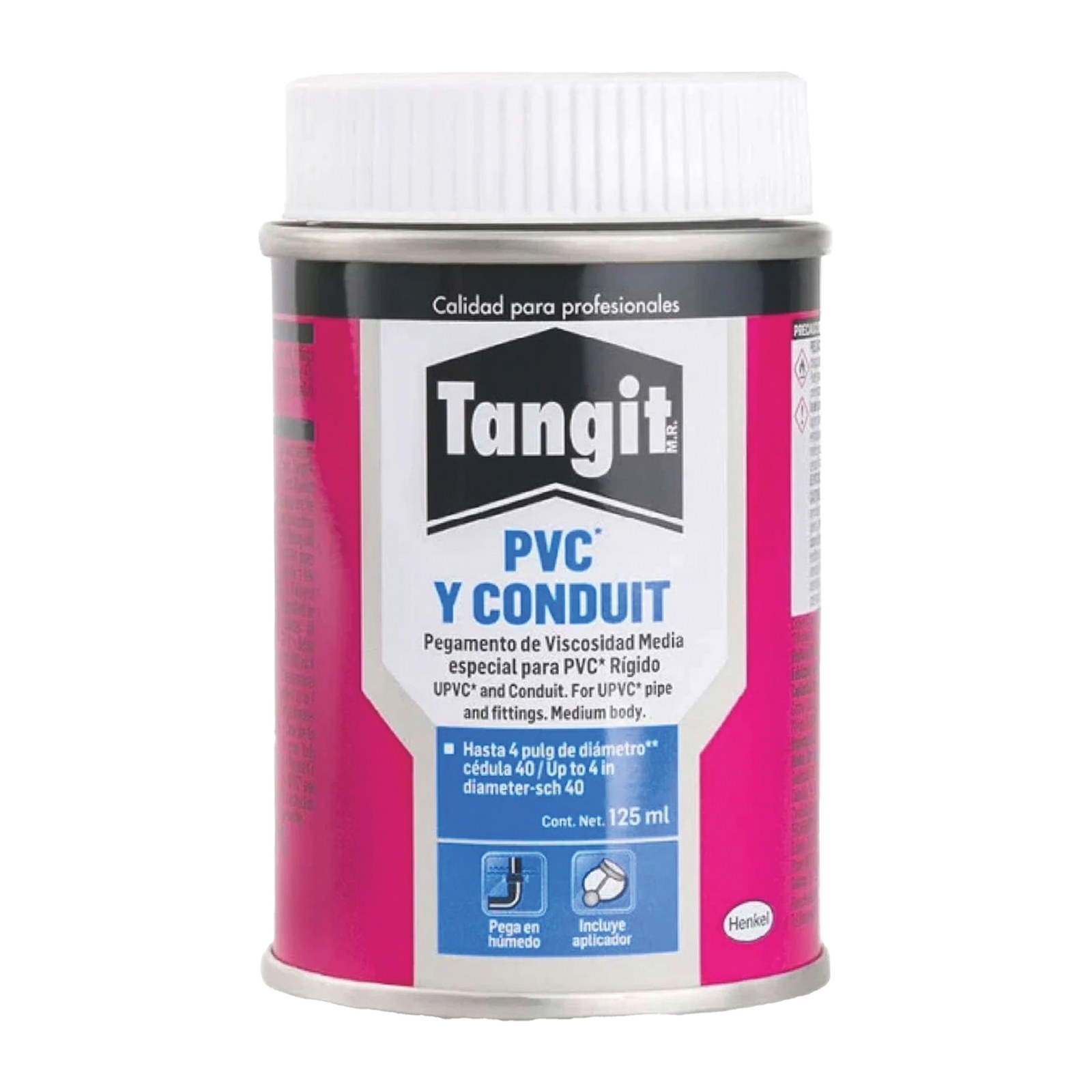 CEMENTO PARA PVC Y CONDUIT TANGIT 125 ML