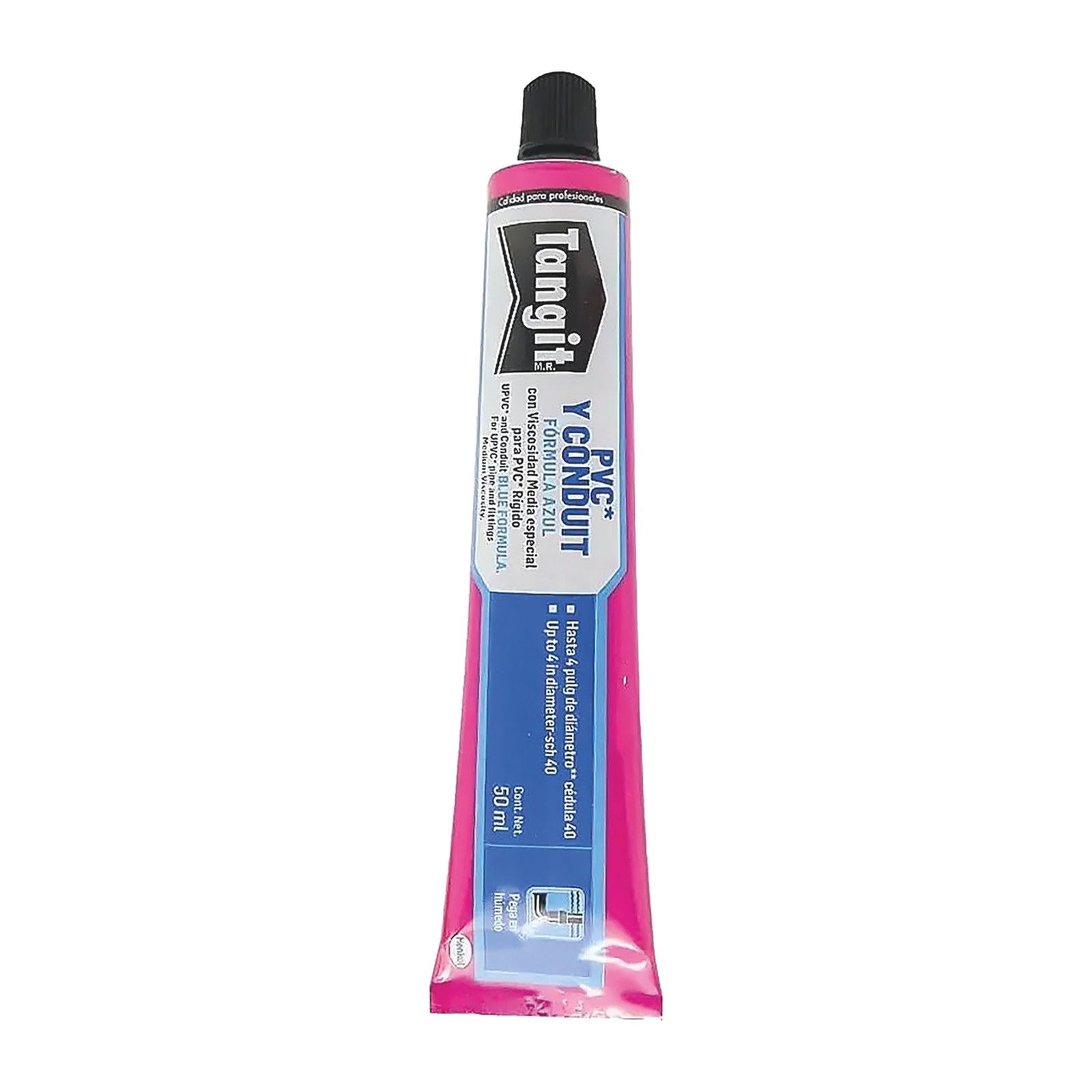 CEMENTO PARA PVC Y CONDUIT COLOR AZUL TANGIT 50 ML