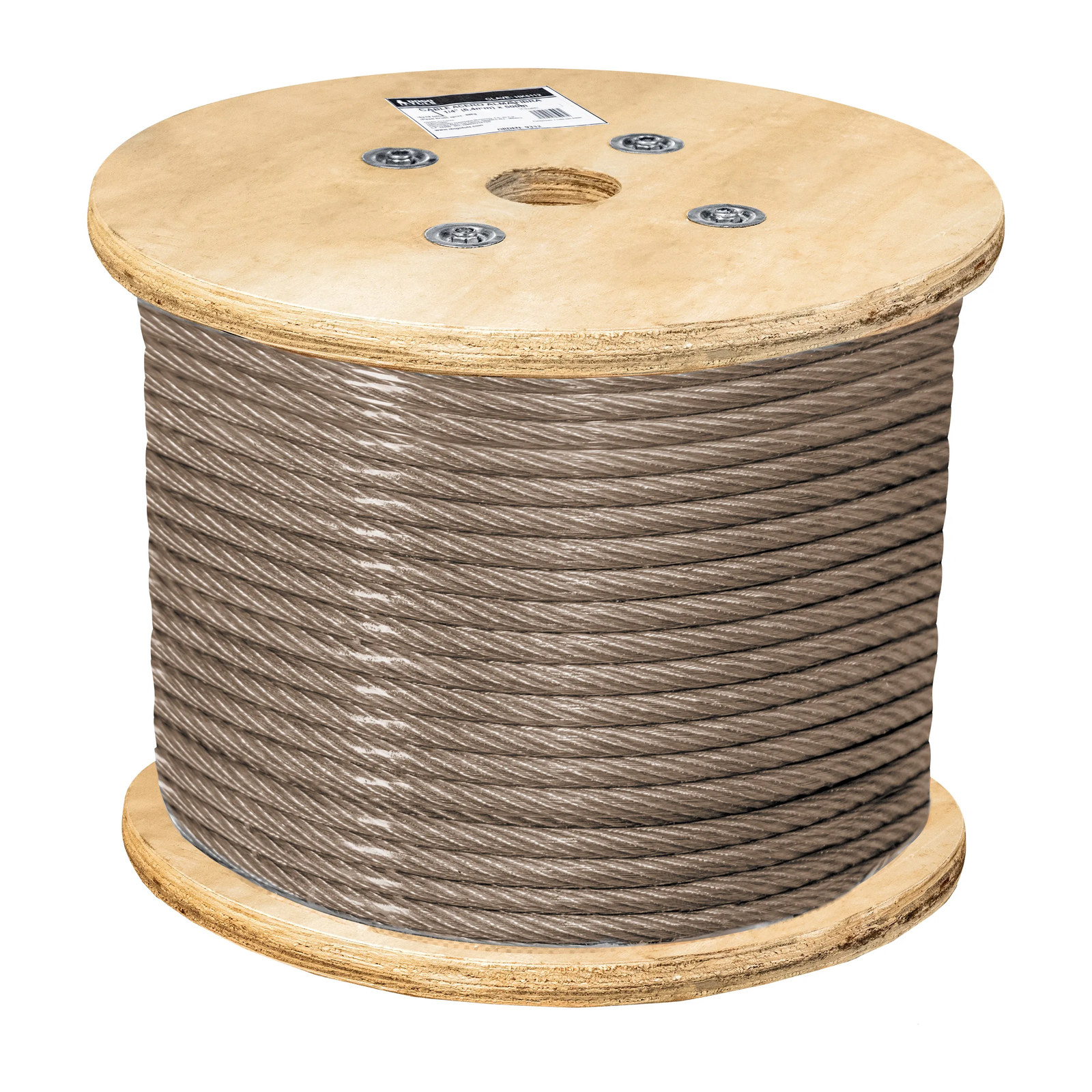 CABLE ACERO ALMA FIBRA 5/16" 6X19 500mts