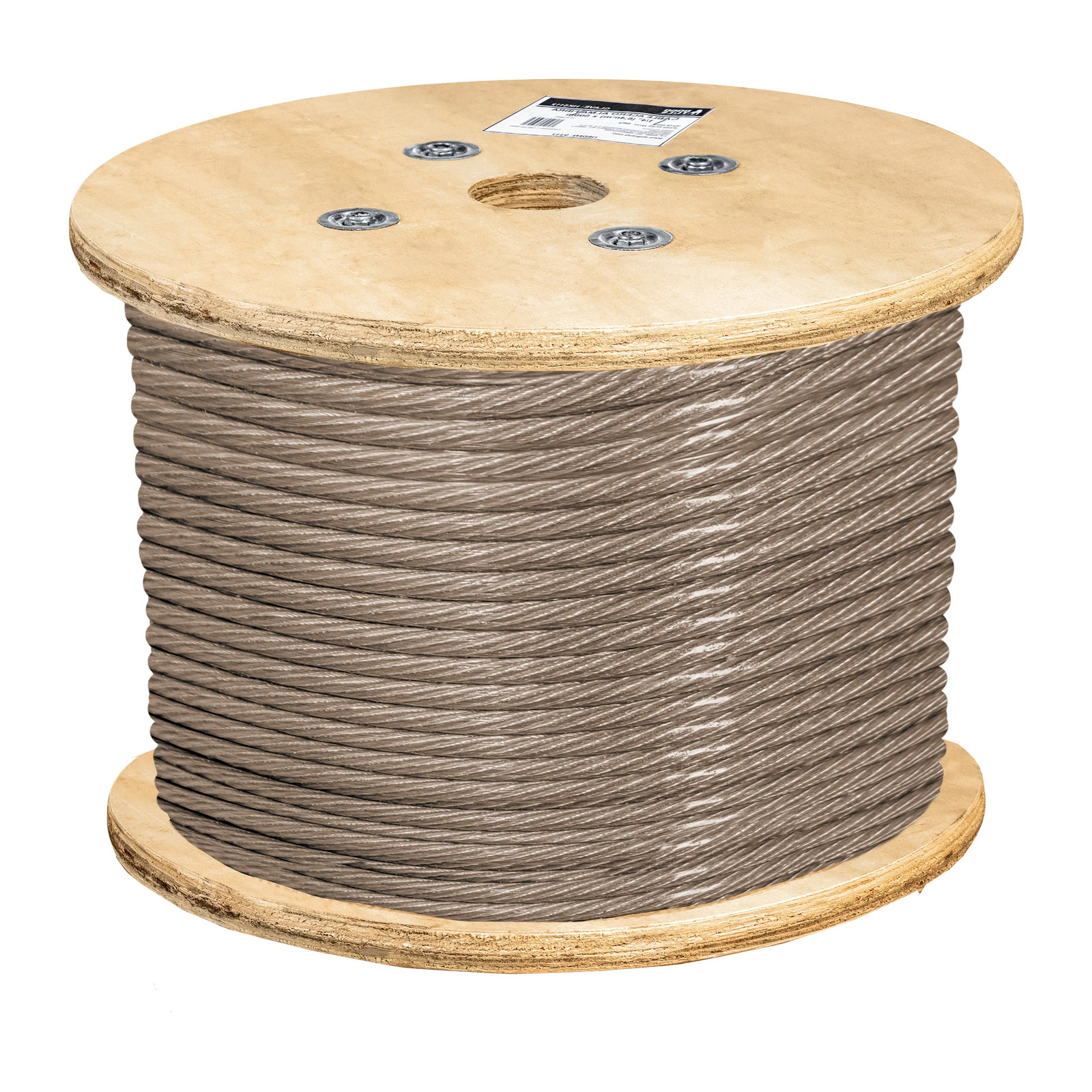 CABLE ACERO ALMA ACERO 1/2" 6X19 500mts