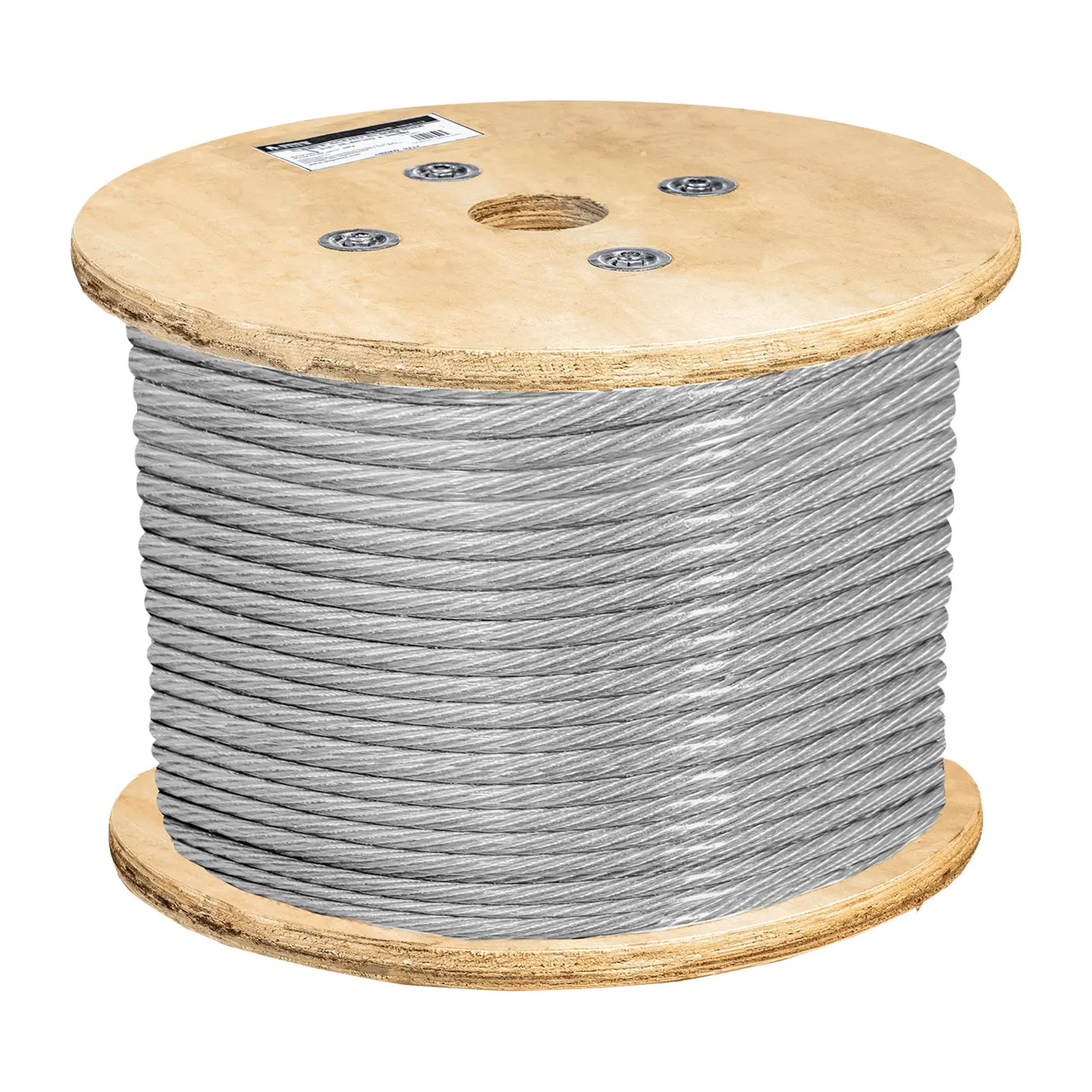 Cable de Acero Galvanizado 1/8" 7x19 457 m
