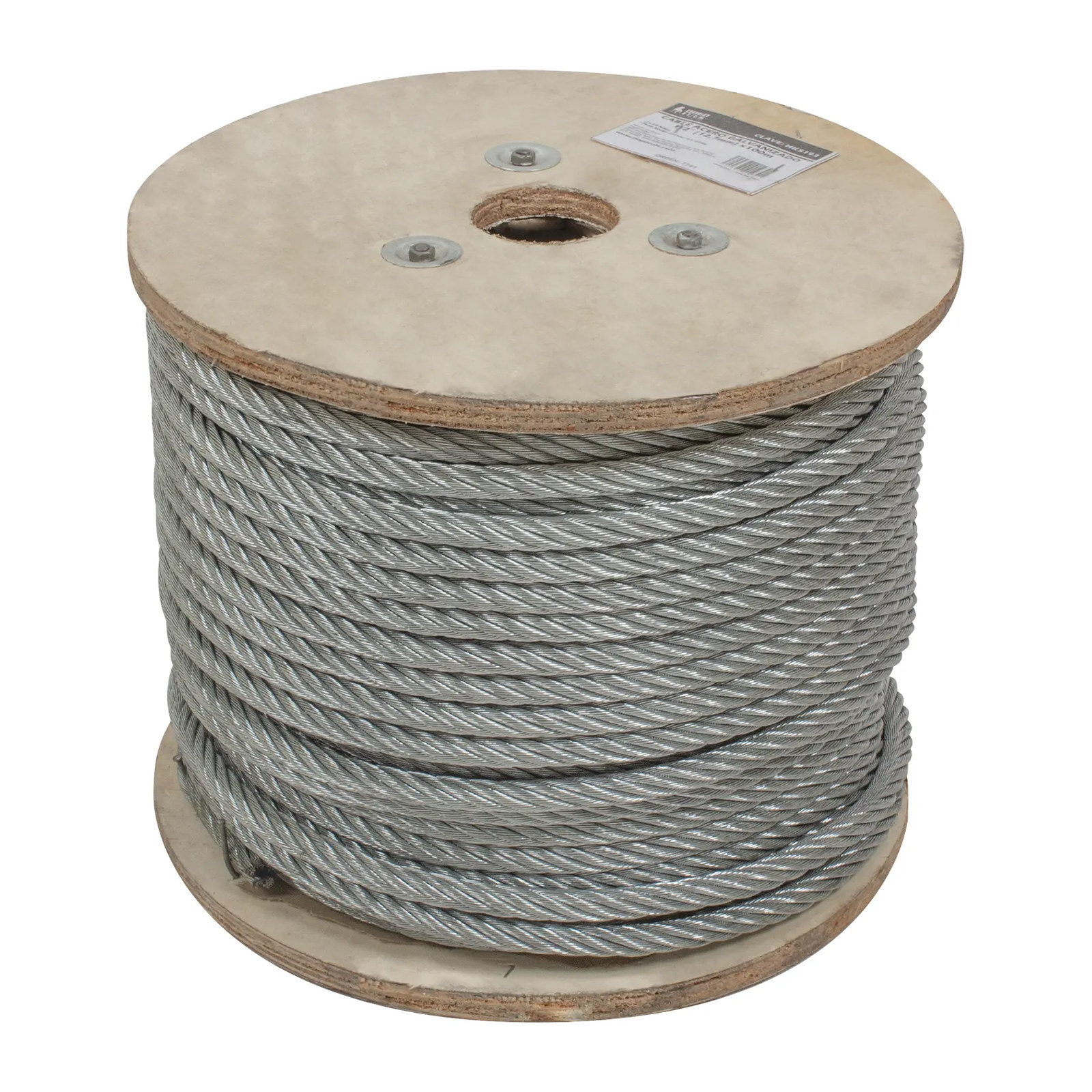Cable de Acero Galvanizado 5/16" 7x19 100 m