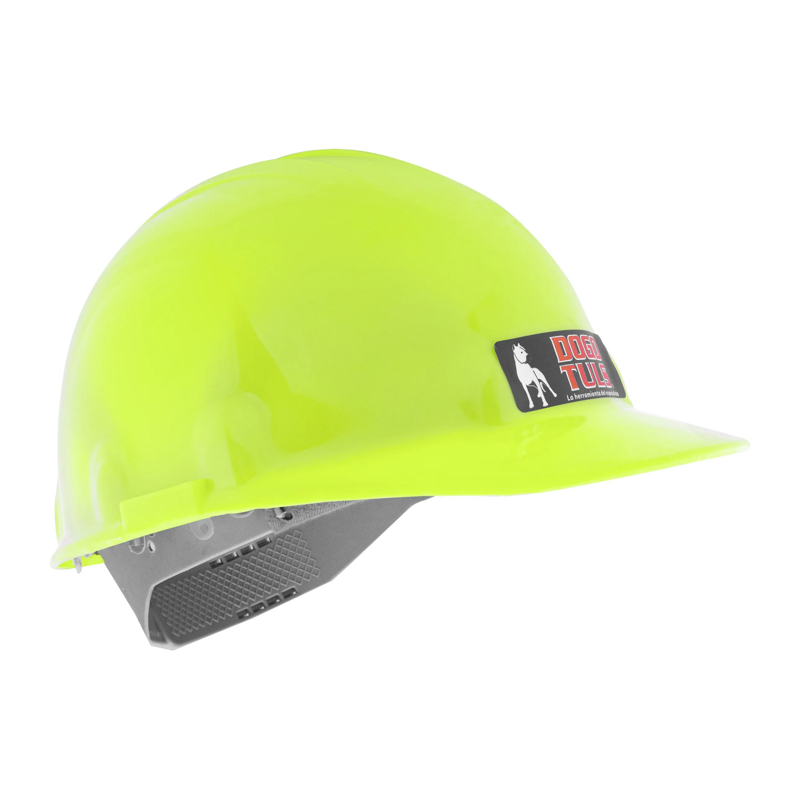 Casco Cachucha Intervalos Amarillo Fluorescente - Paquete 5 Piezas