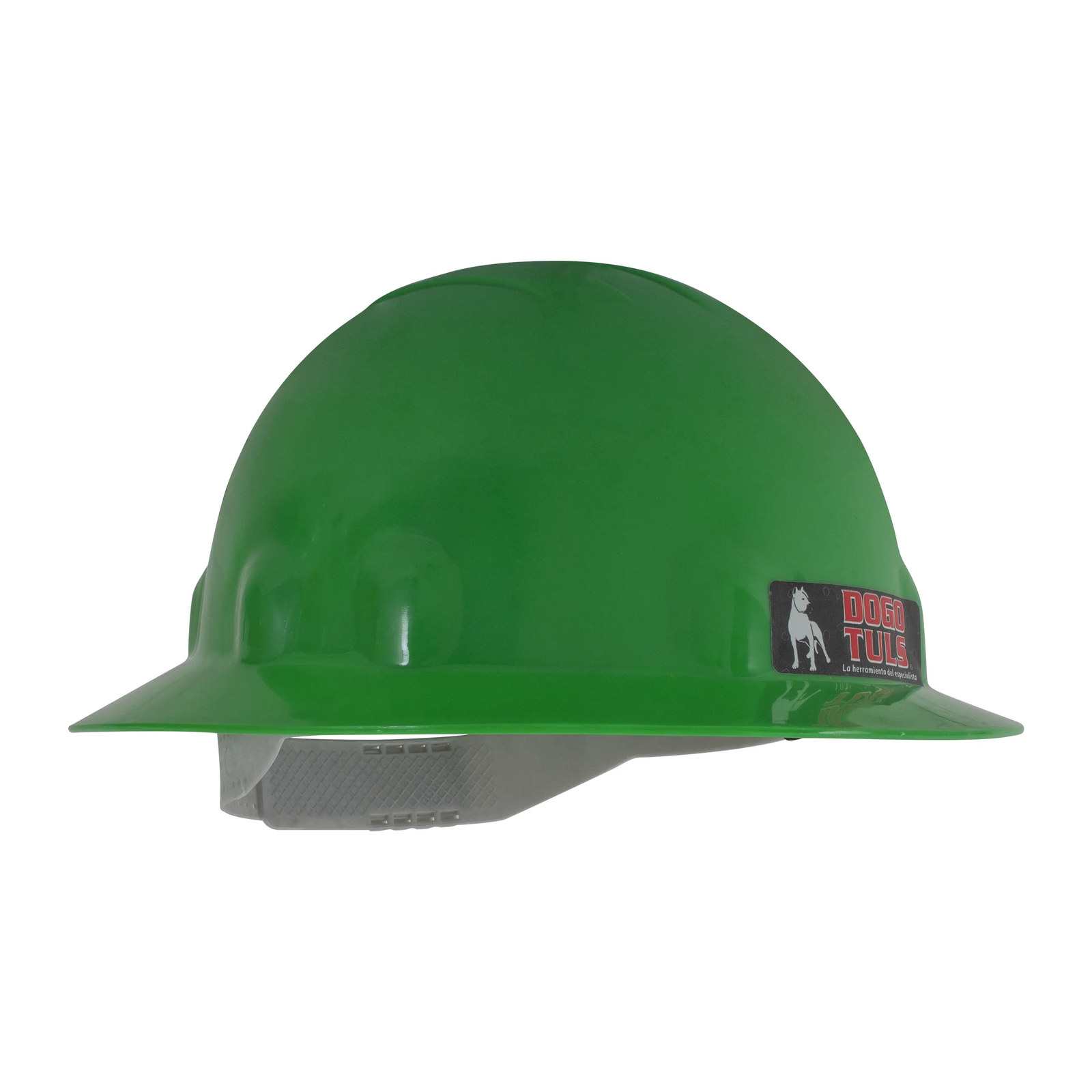Casco Ala Ancha Intervalos Verde - Paquete 5 Piezas