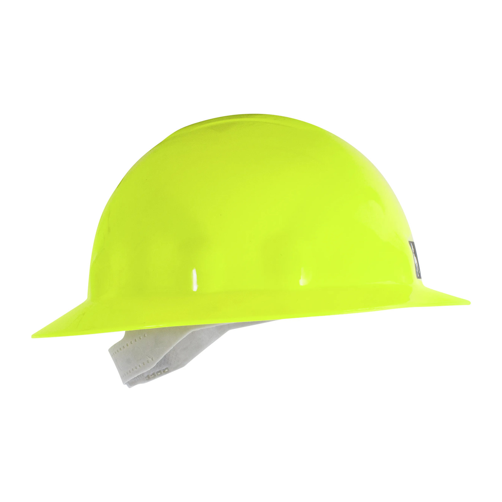 Casco Ala Ancha Intervalos Amarillo Fluorescente - Imagen 2