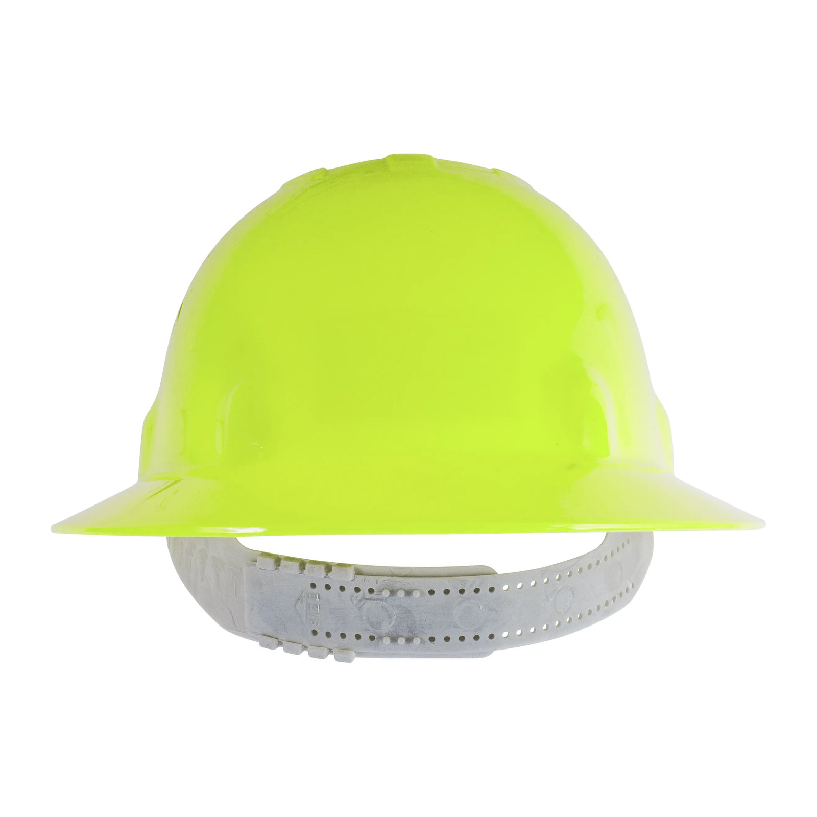 Casco Ala Ancha Intervalos Amarillo Fluorescente - Imagen 3