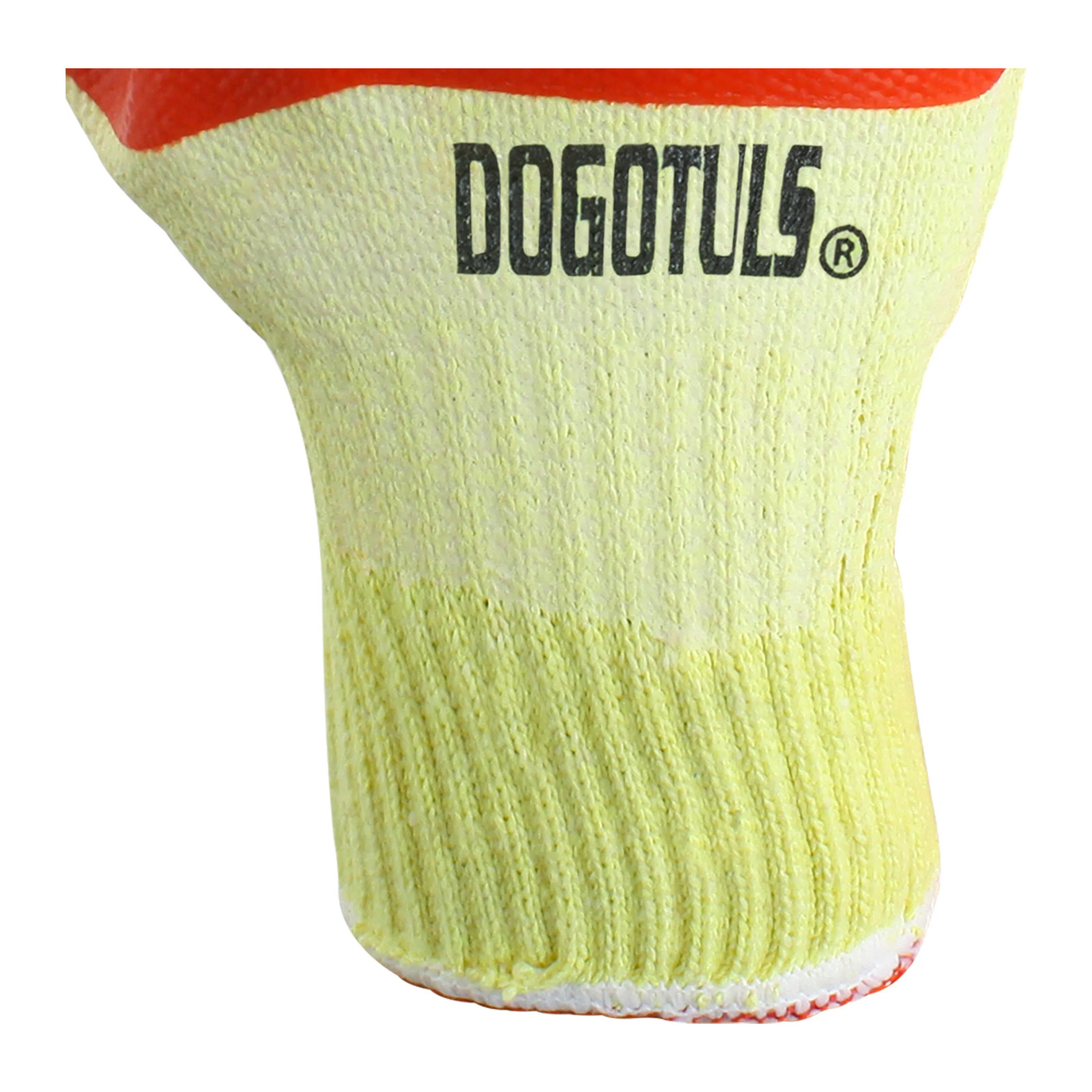 Guante de Construcción Látex Amarillo/Rojo - Imagen 4