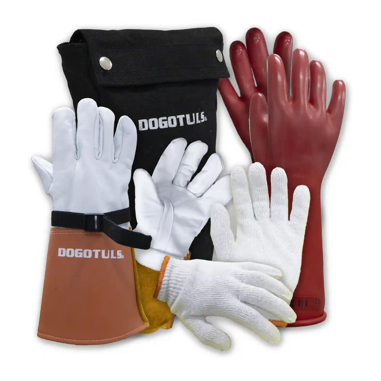 Guantes Dieléctricos 1000 V (Clase 0)