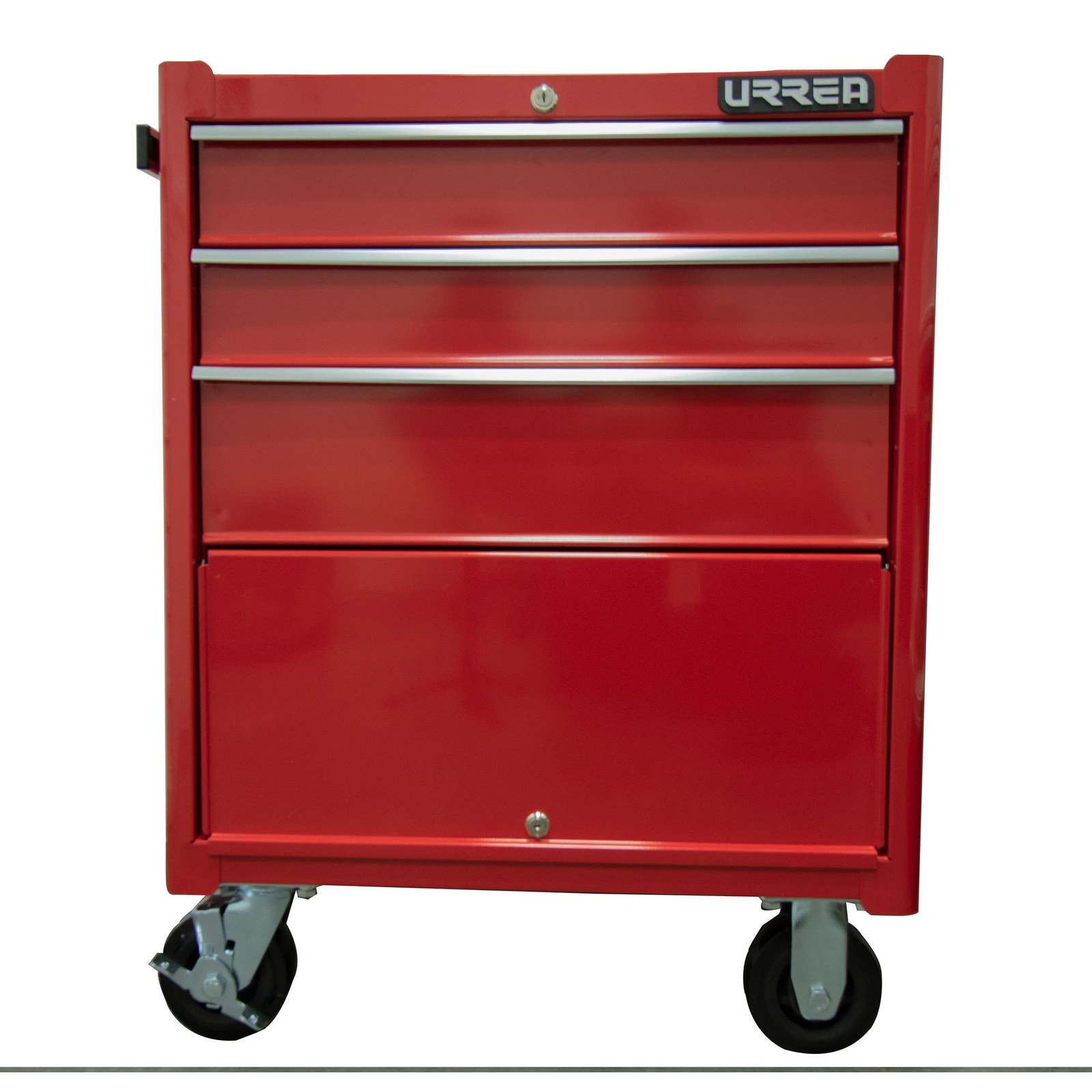 Gabinete móvil con 3 gavetas color rojo 27" serie I Urrea - Imagen 3