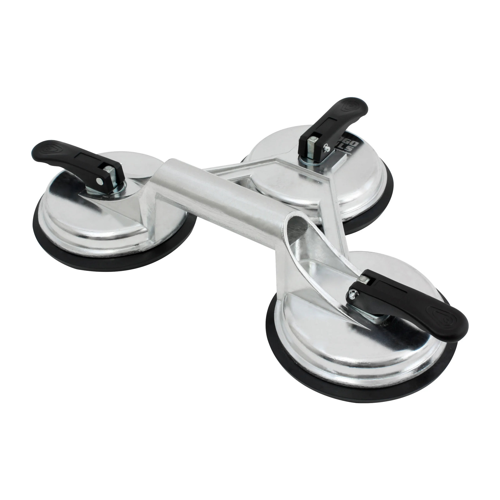 Ventosa de Aluminio Triple 150 kg 123 mm