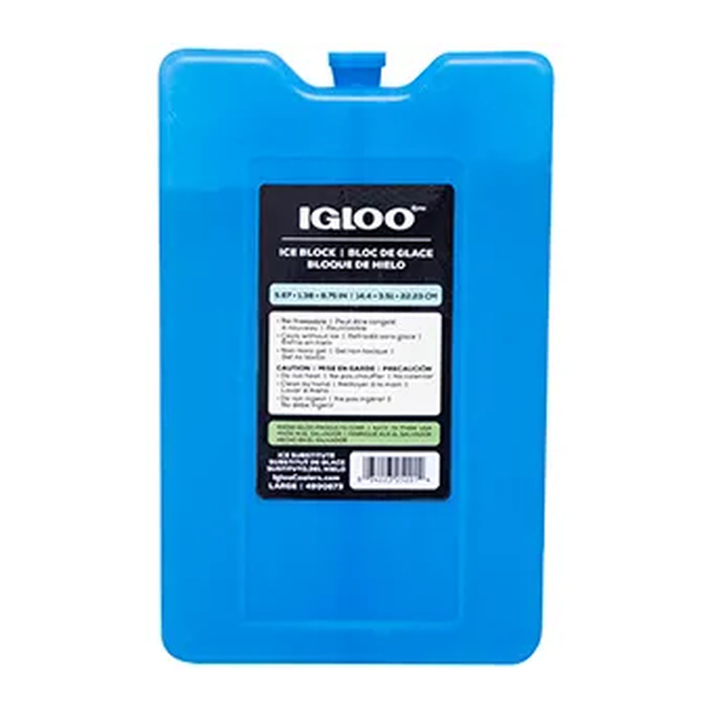 Bloque de Hielo Refrigerante Igloo Grande - Paquete 12 Piezas