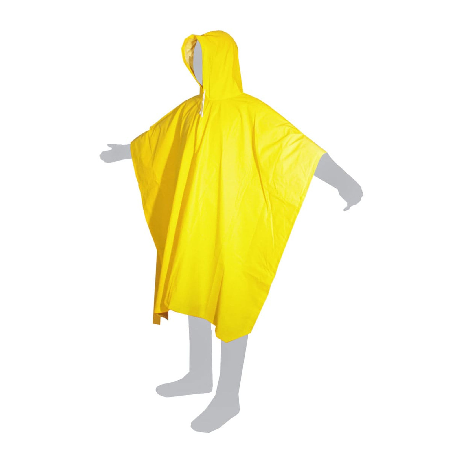 PONCHO IMPERMEABLE PVC/POLIESTER 0.32MM UNITALLA - Imagen 2