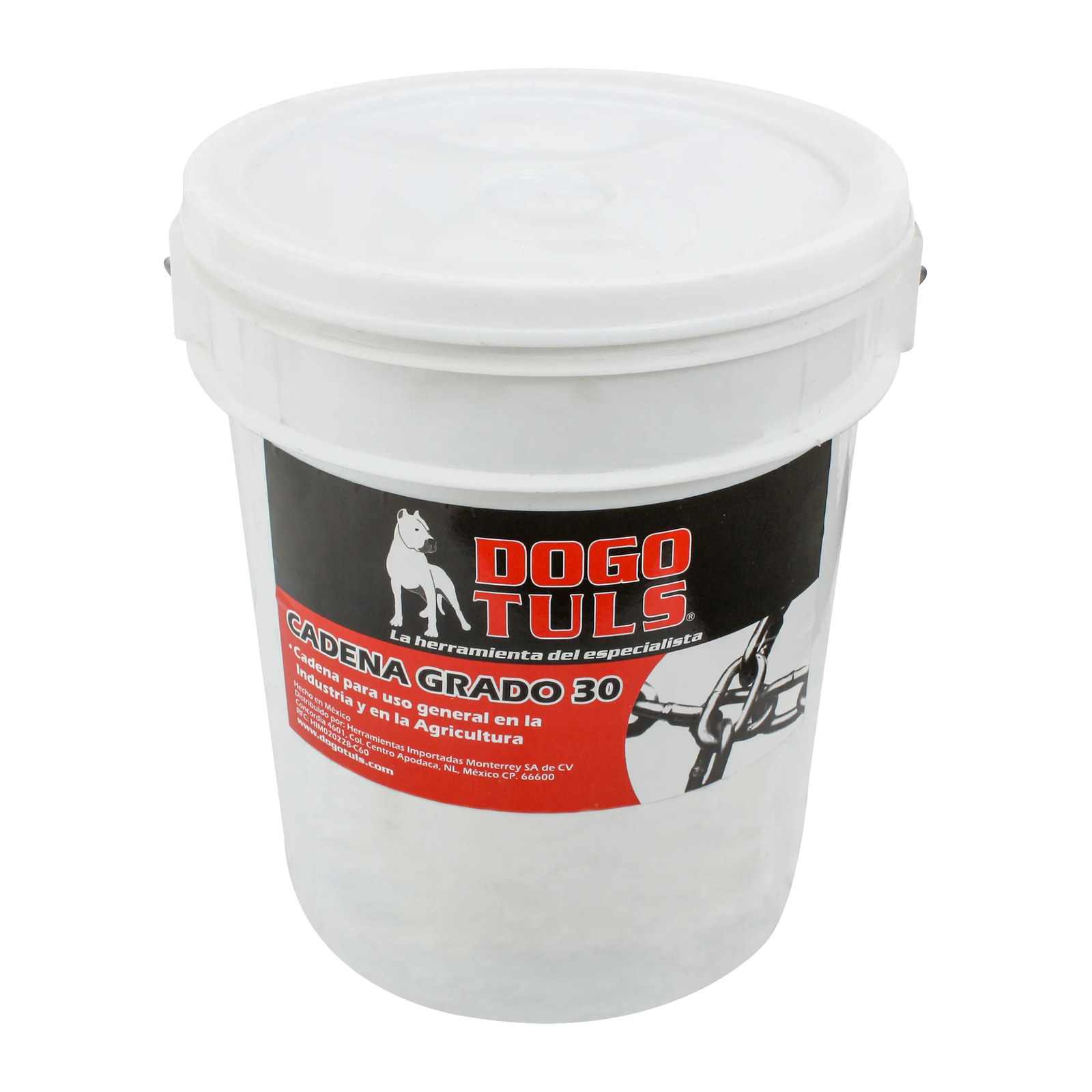 Cadena Galvanizada 1/2" G-30 Cubeta 50 kg - Imagen 3