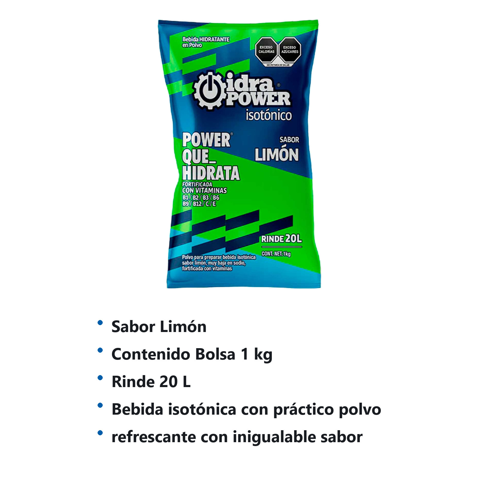 IDRAPOWER LIMON 1KG/20 LTS REND - Imagen 2