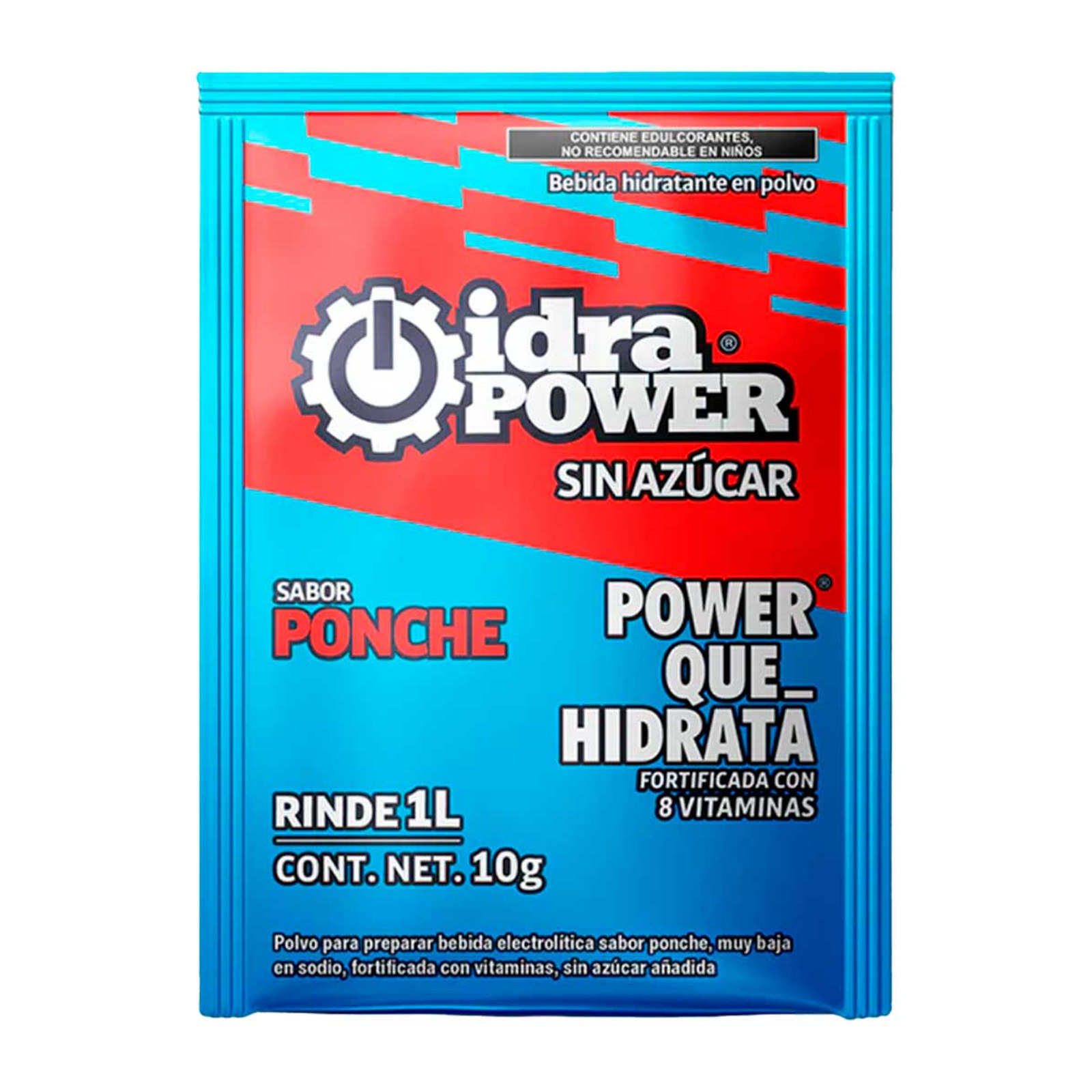 IDRAPOWER Ponche Sin Azúcar 10 g / 1 Lt Rendimiento